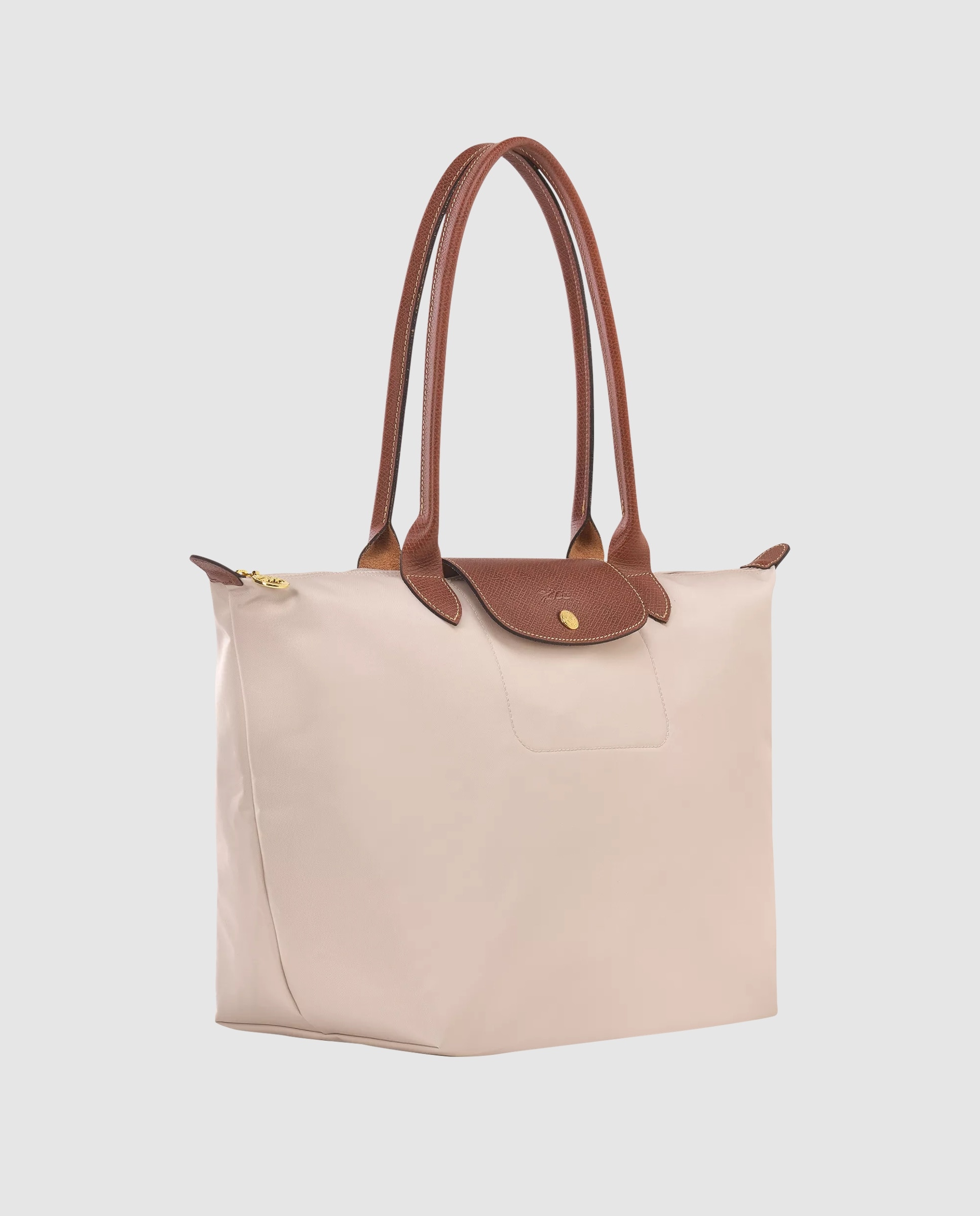 Bolsos de hombro de mujer le pliage original en talla l - Longchamp - Beige Beige-3