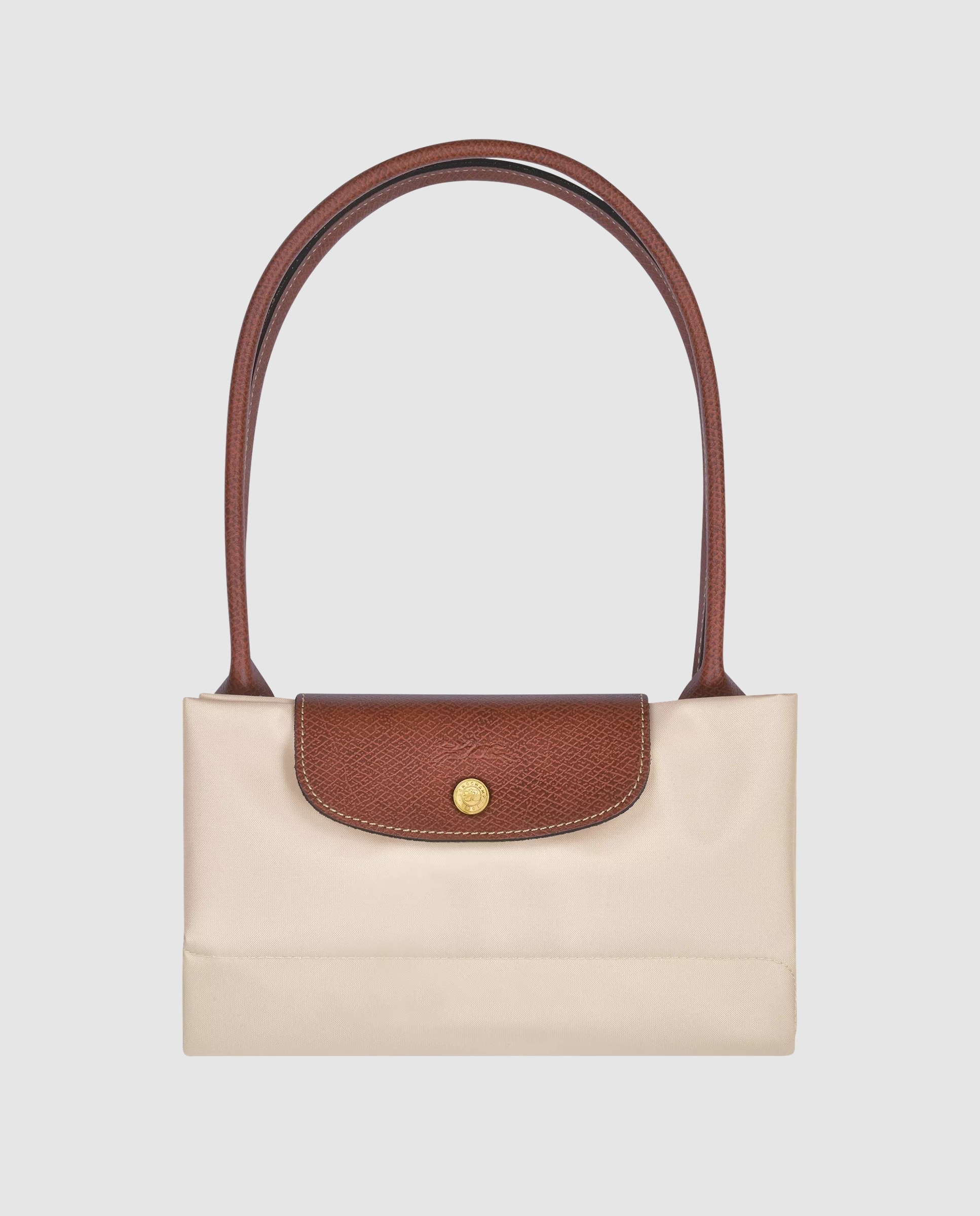 Bolsos de hombro de mujer le pliage original en talla l - Longchamp - Beige Beige-7