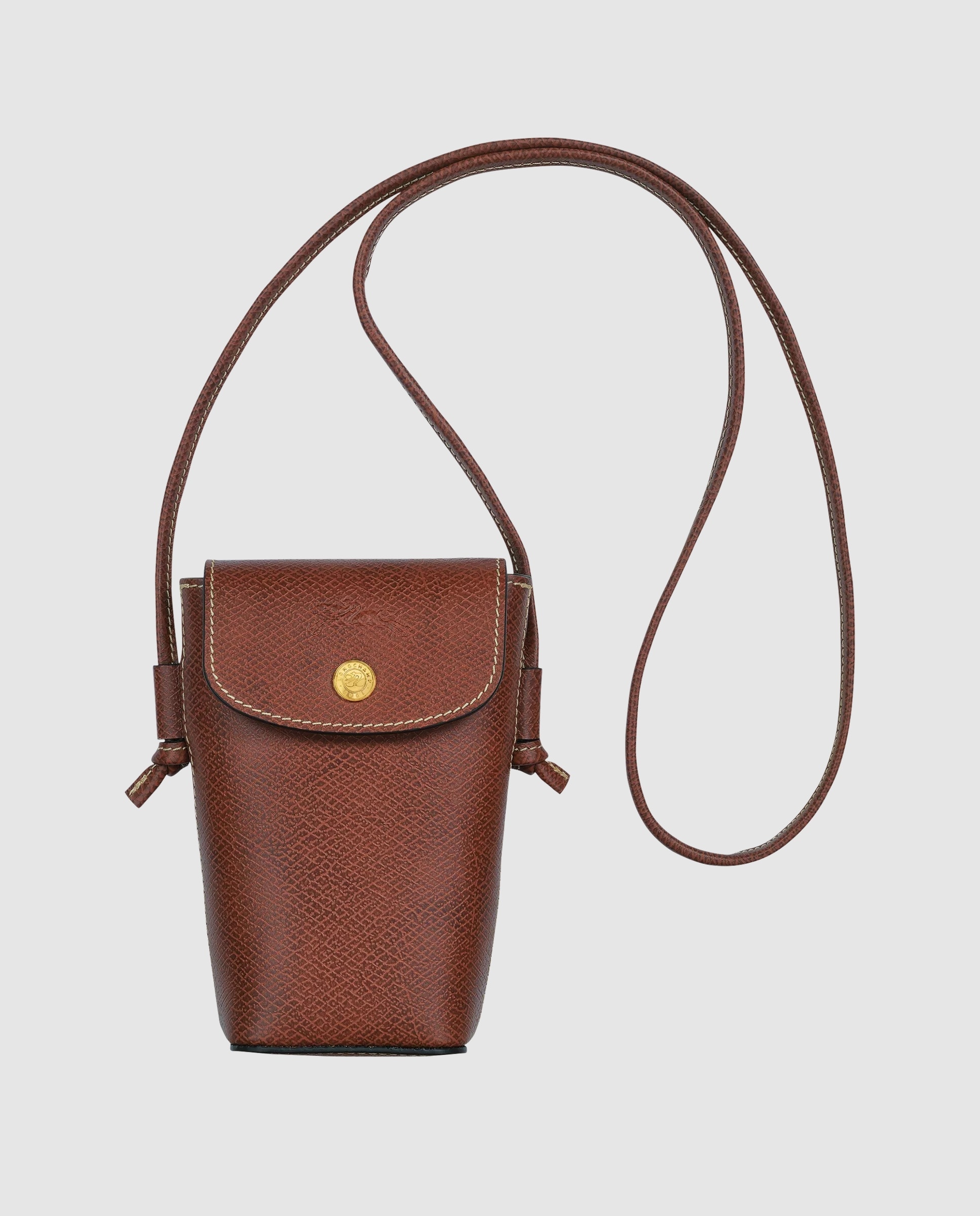 Bolso para móvil de mujer épure - Longchamp - Marrón Marrón-1