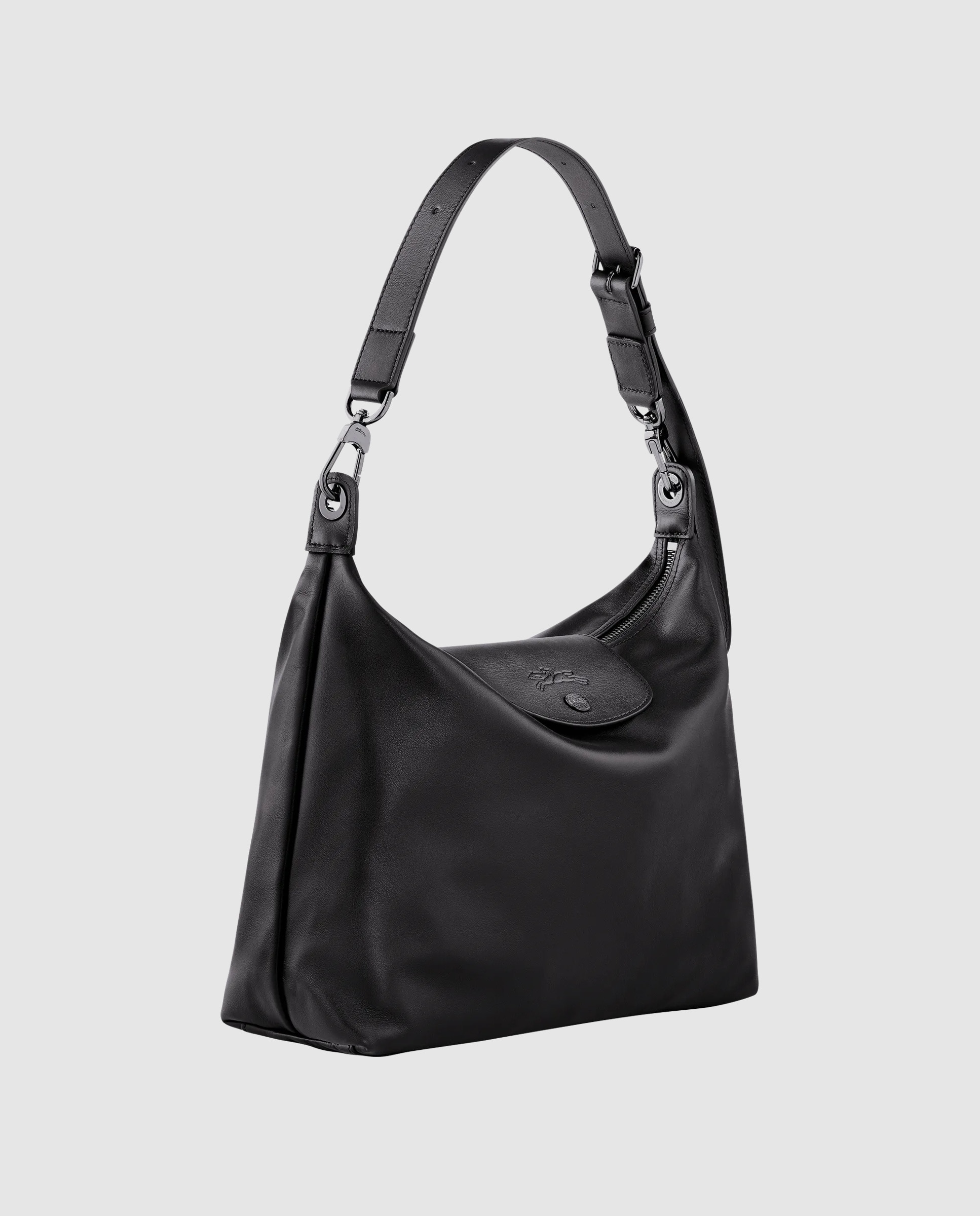 Bolso de hombro de mujer le pliage xtra en talla m - Longchamp - Negro Negro-3
