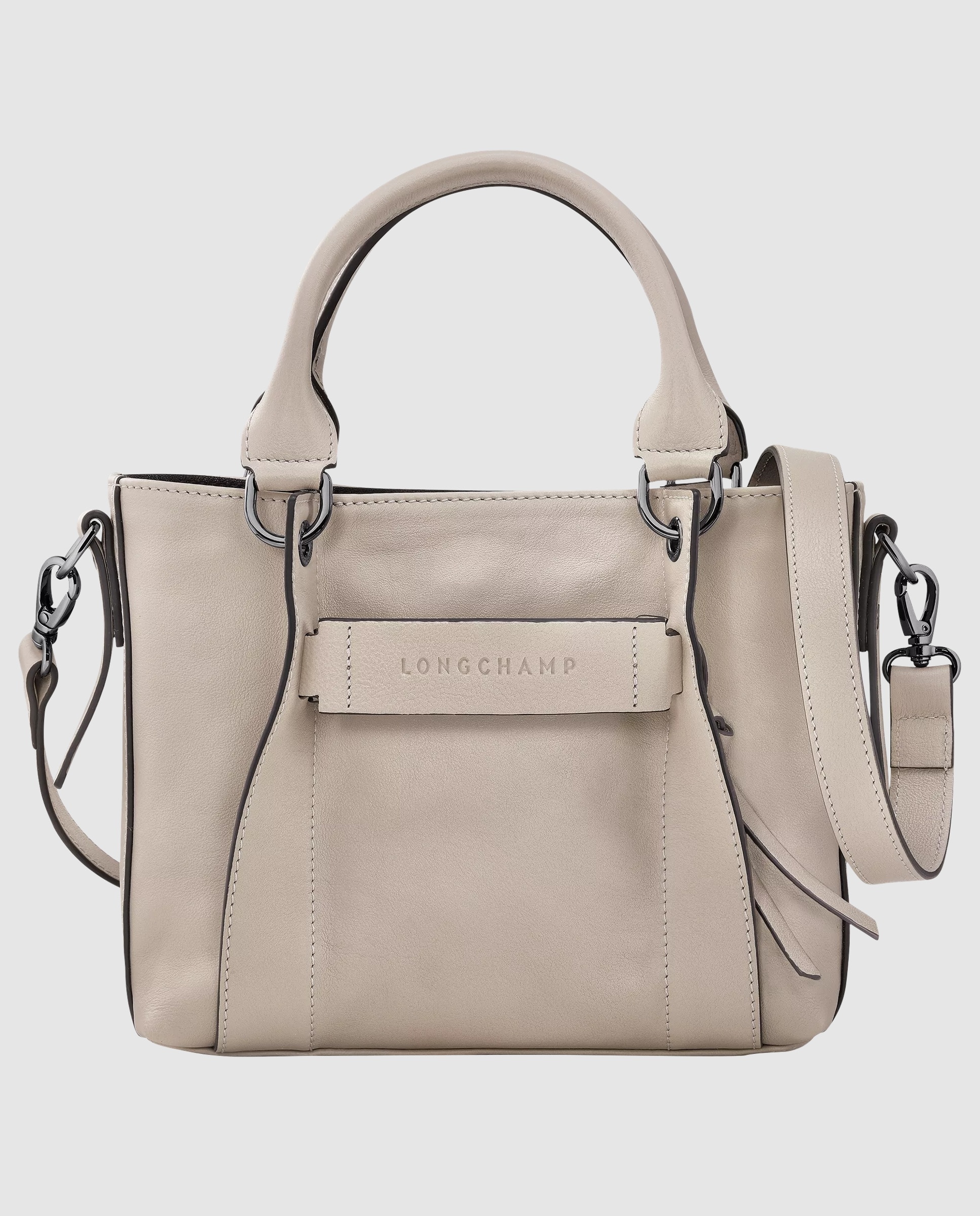 Bolsos de mano de mujer longchamp 3d en talla s - Beige Beige-1