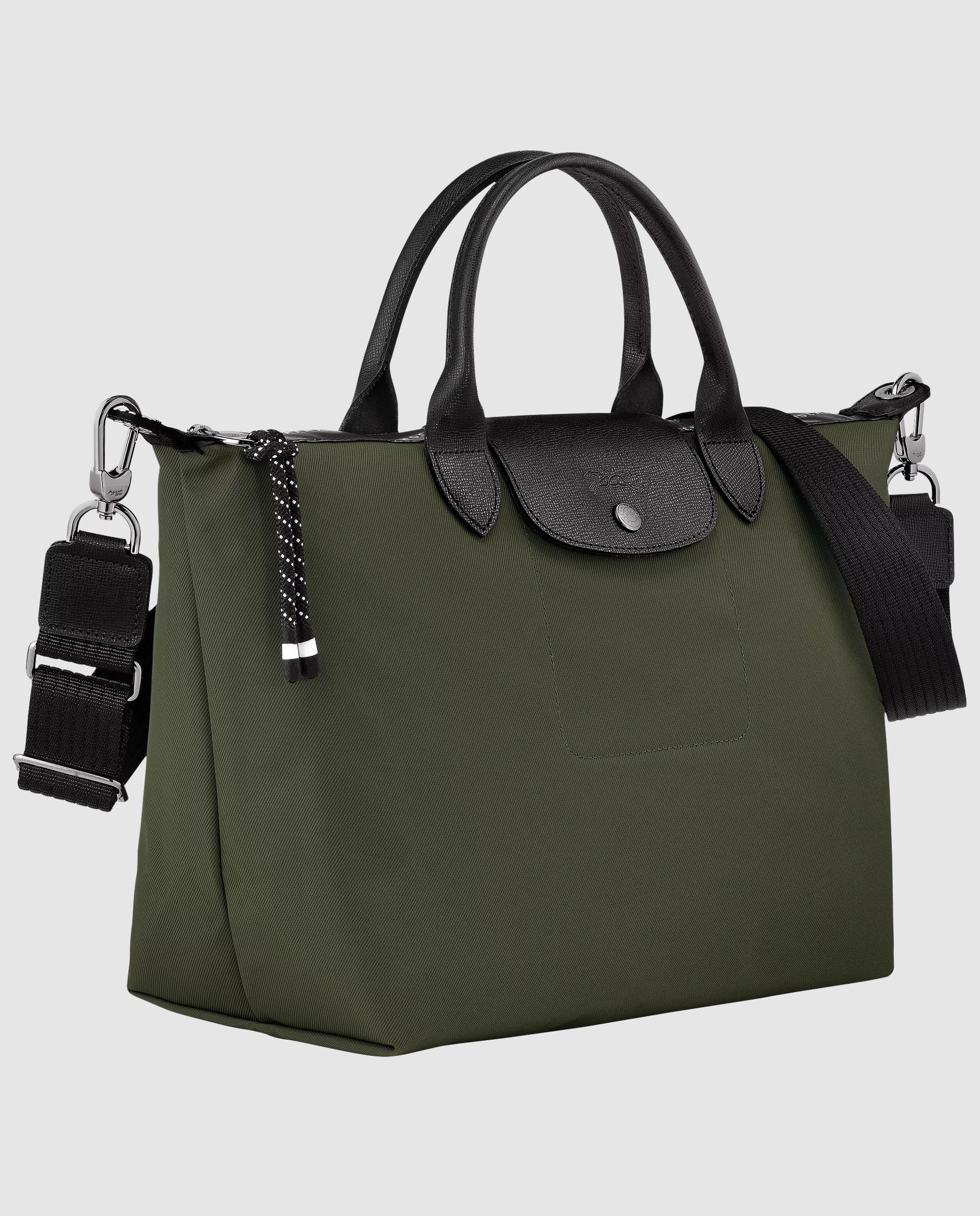 Bolsos de mano de mujer le pliage energy en talla l - Longchamp - Kaki Kaki-3