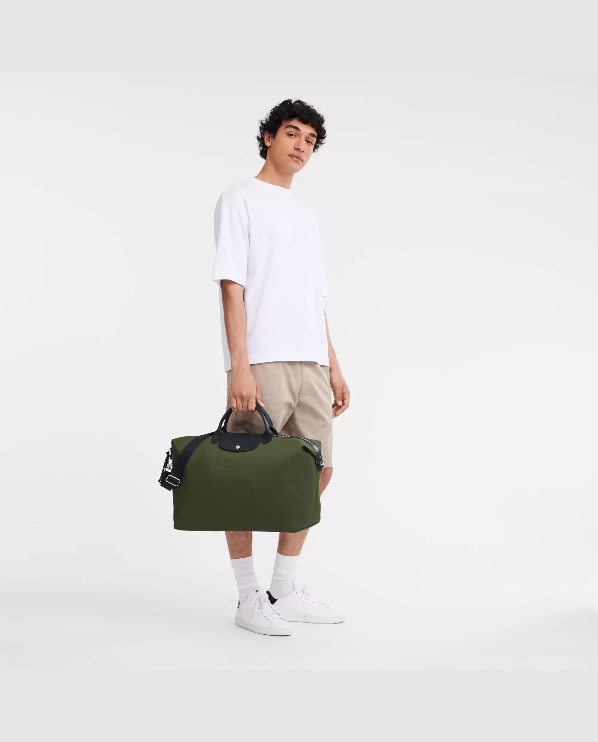 Bolsas de viaje Le Pliage Energy blanda con capacidad de 30L - Longchamp - Verde Verde-2