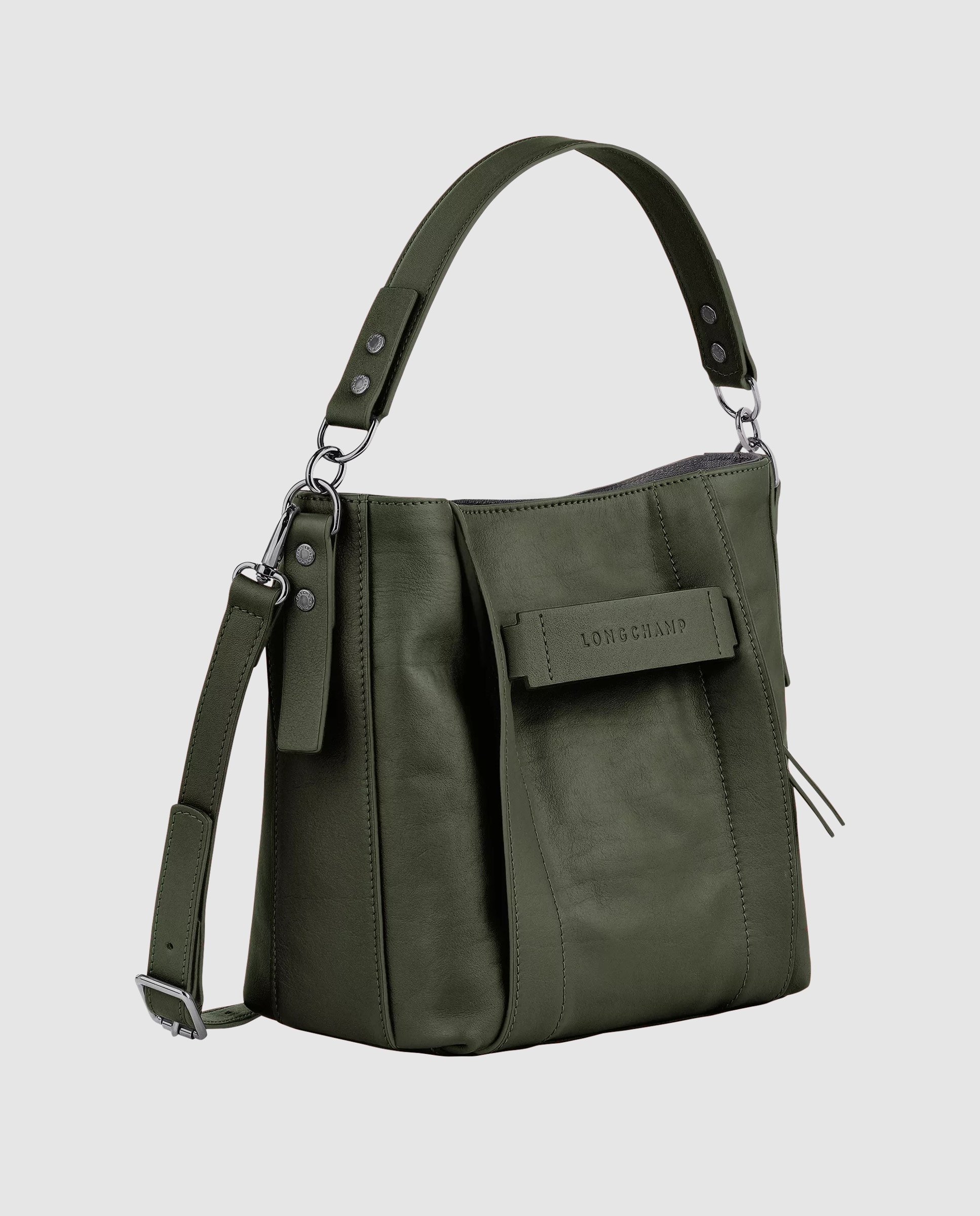 Bandoleras de mujer longchamp 3d en talla s - Kaki Kaki-3