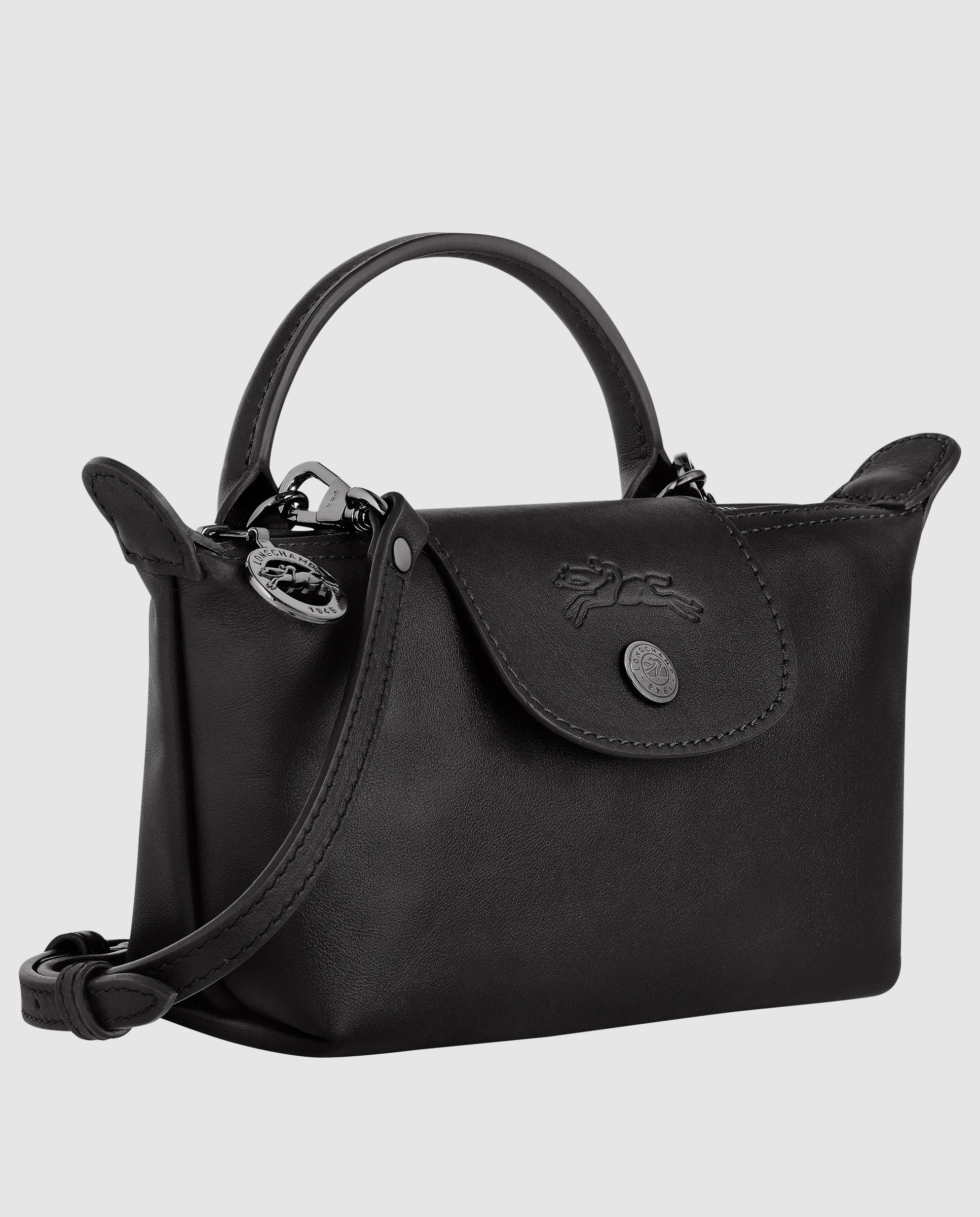 Bolsos pequeños de mujer le pliage xtra en talla xs - Longchamp - Negro Negro-3