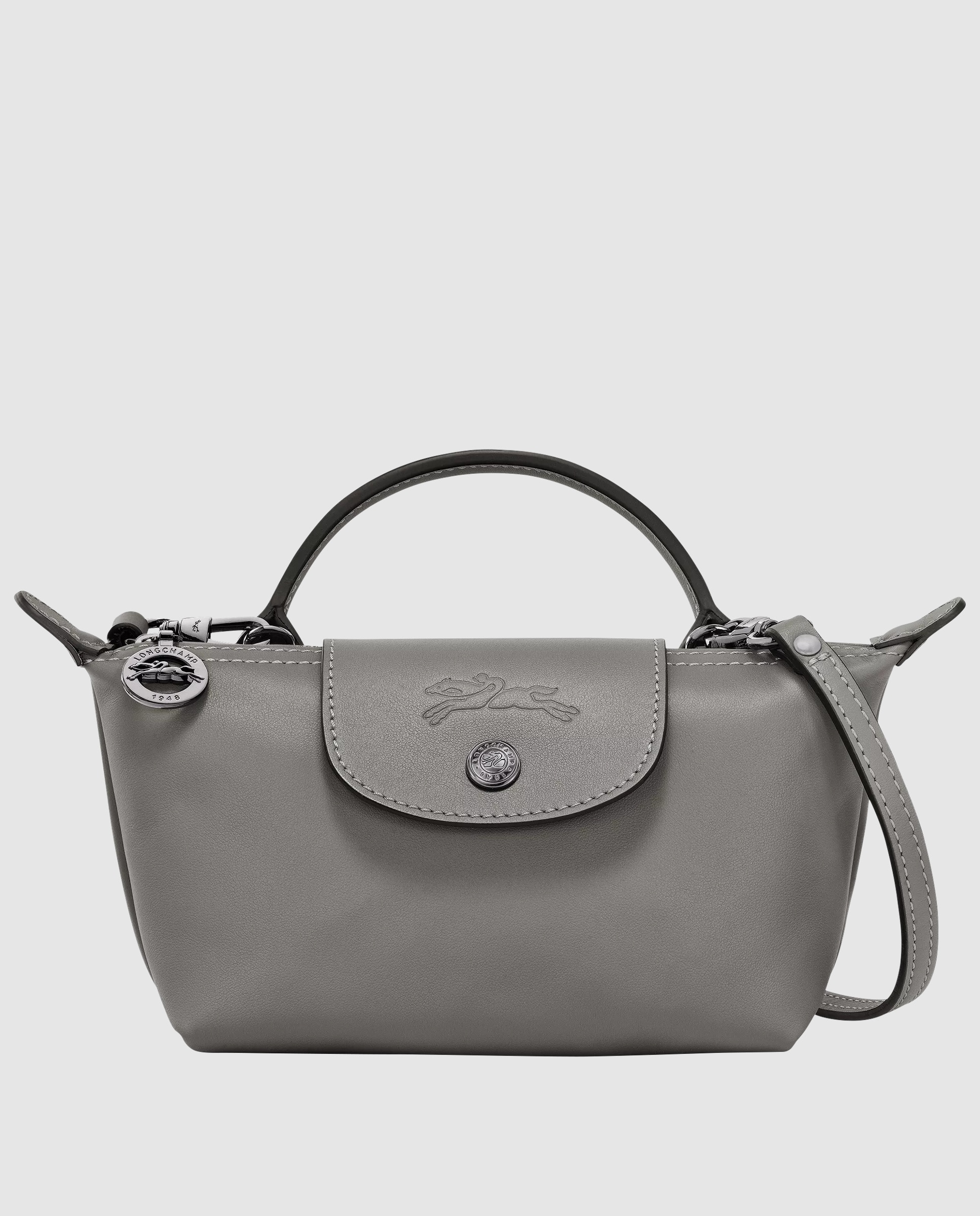Bolsos pequeños de mujer le pliage xtra en talla xs - Longchamp - Gris claro Gris claro-1