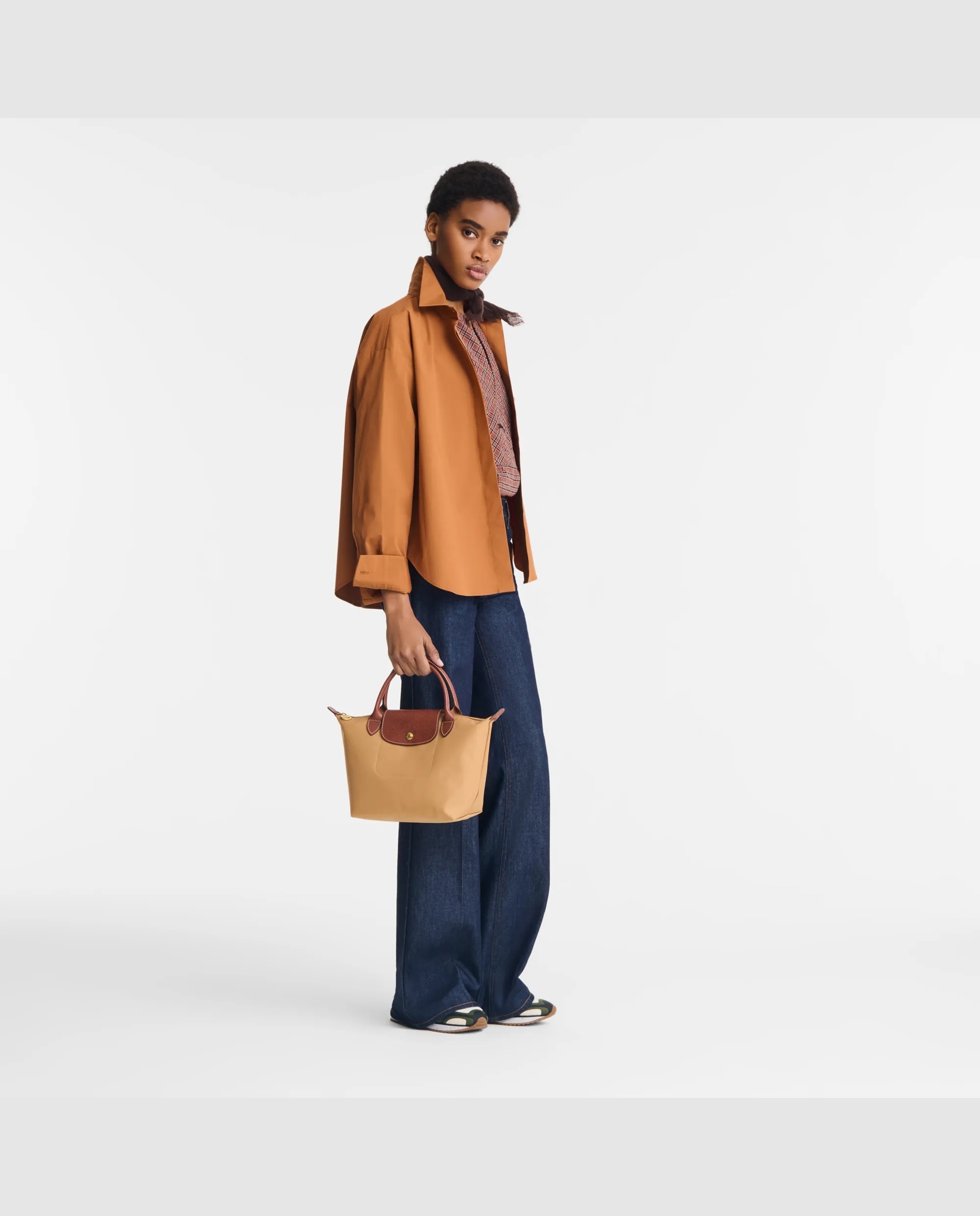 Bolsos de mano de mujer le pliage original en talla s - Longchamp - Camel Camel-2