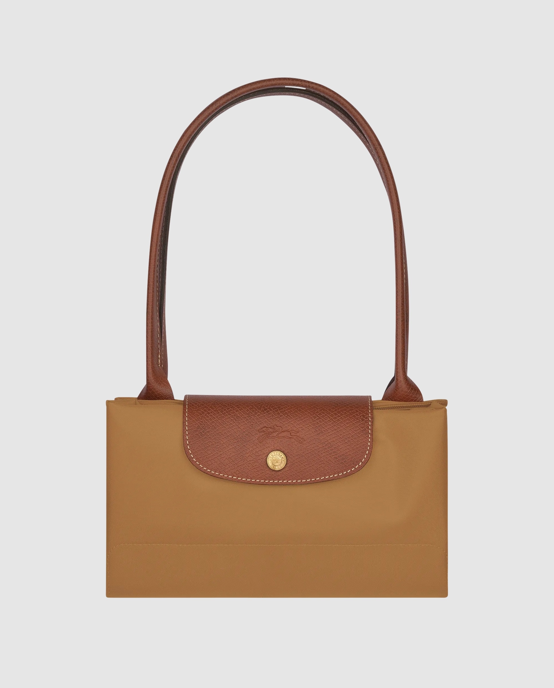 Bolsos de hombro de mujer le pliage original en talla l - Longchamp - Camel Camel-7