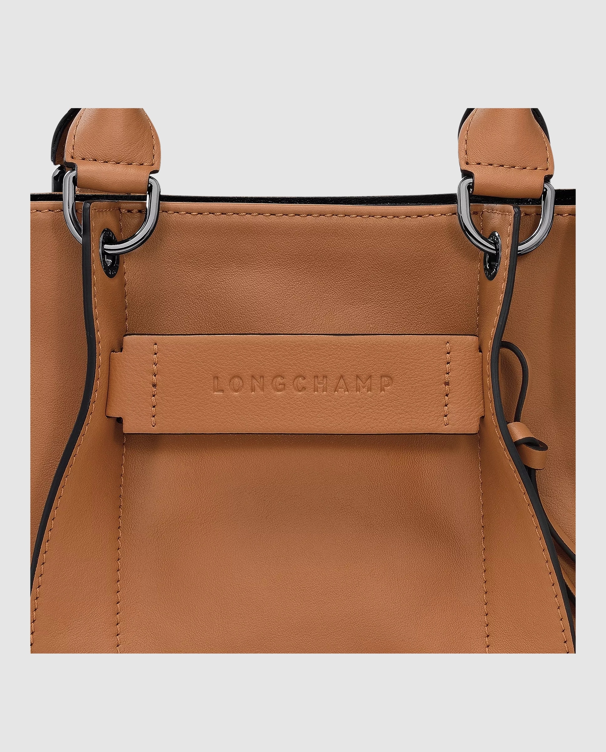Bolsos de mano de mujer longchamp 3d en talla s - Natural Natural-6