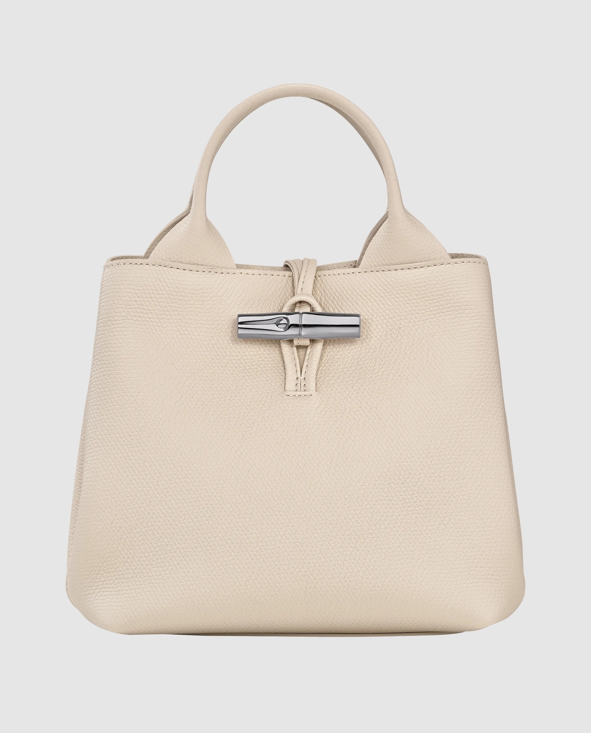 Bolsos de mano de mujer le roseau en talla s - Longchamp - Crema Crema-1