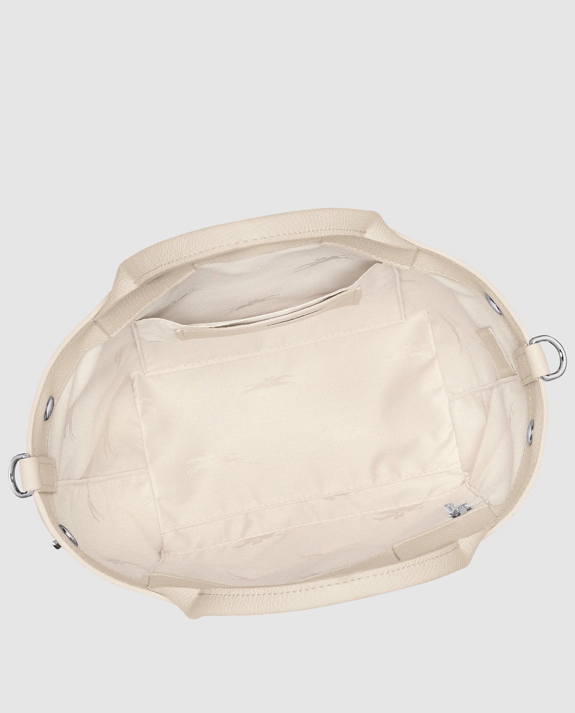 Bolsos de mano de mujer le roseau en talla s - Longchamp - Crema Crema-6