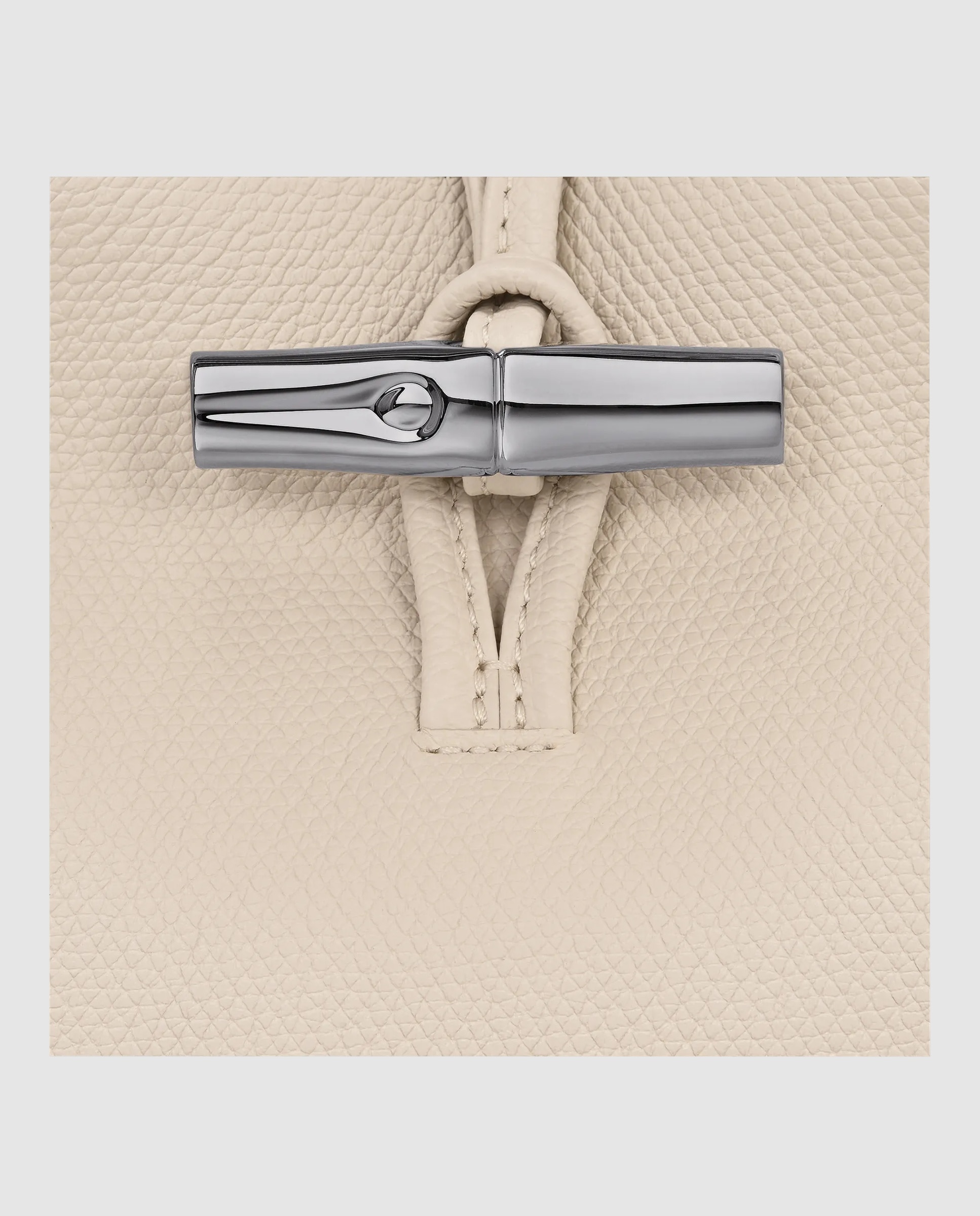 Bolsos de mano de mujer le roseau en talla s - Longchamp - Crema Crema-7
