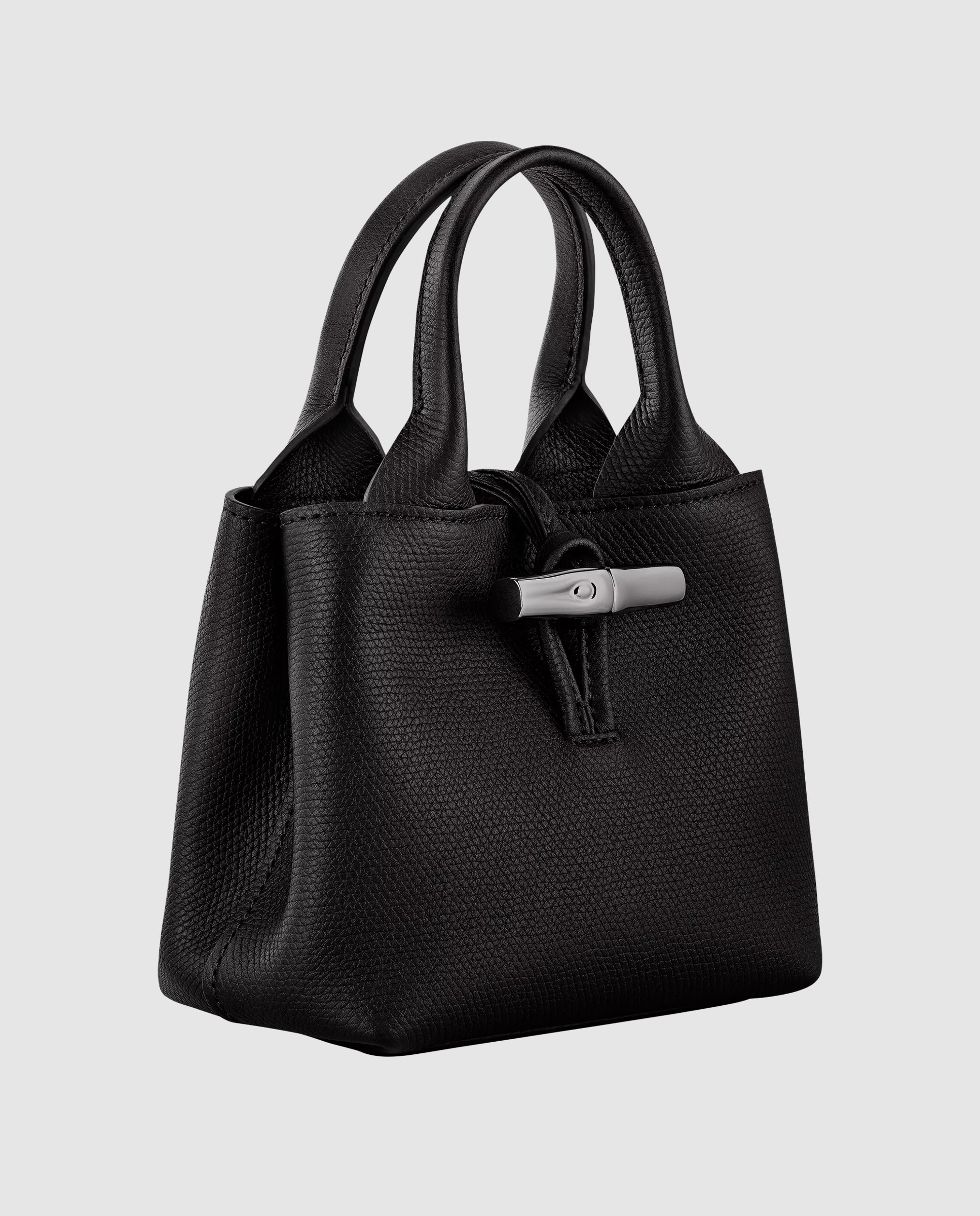 Bolsos de mano de mujer le roseau en talla xs - Longchamp - Negro Negro-3