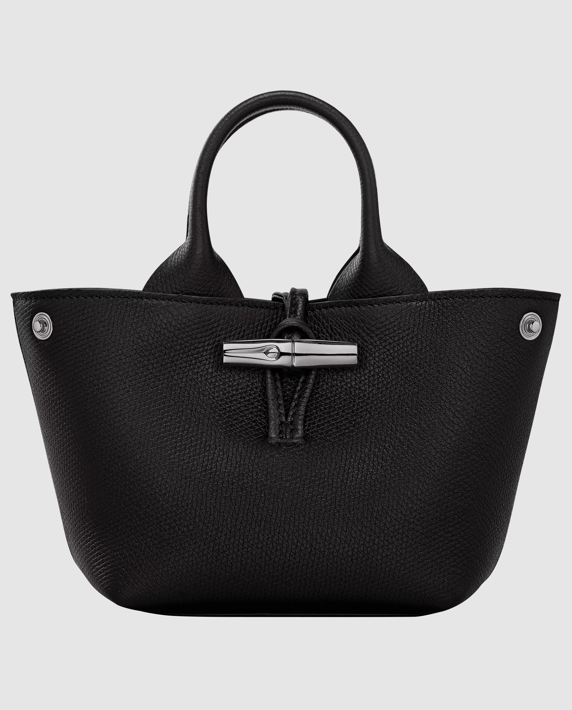 Bolsos de mano de mujer le roseau en talla xs - Longchamp - Negro Negro-5