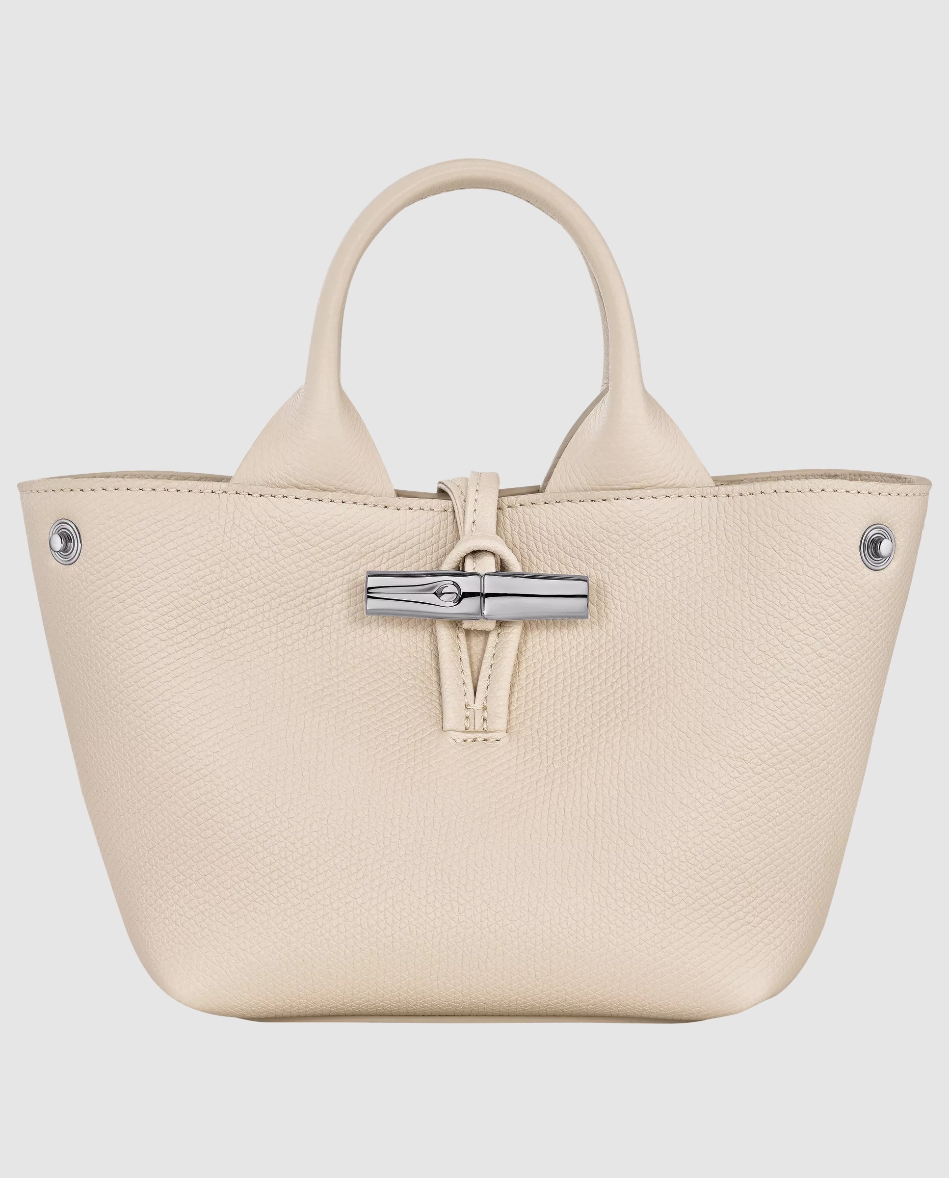 Bolsos de mano de mujer le roseau en talla xs - Longchamp - Beige / Blanco Beige / Blanco-6