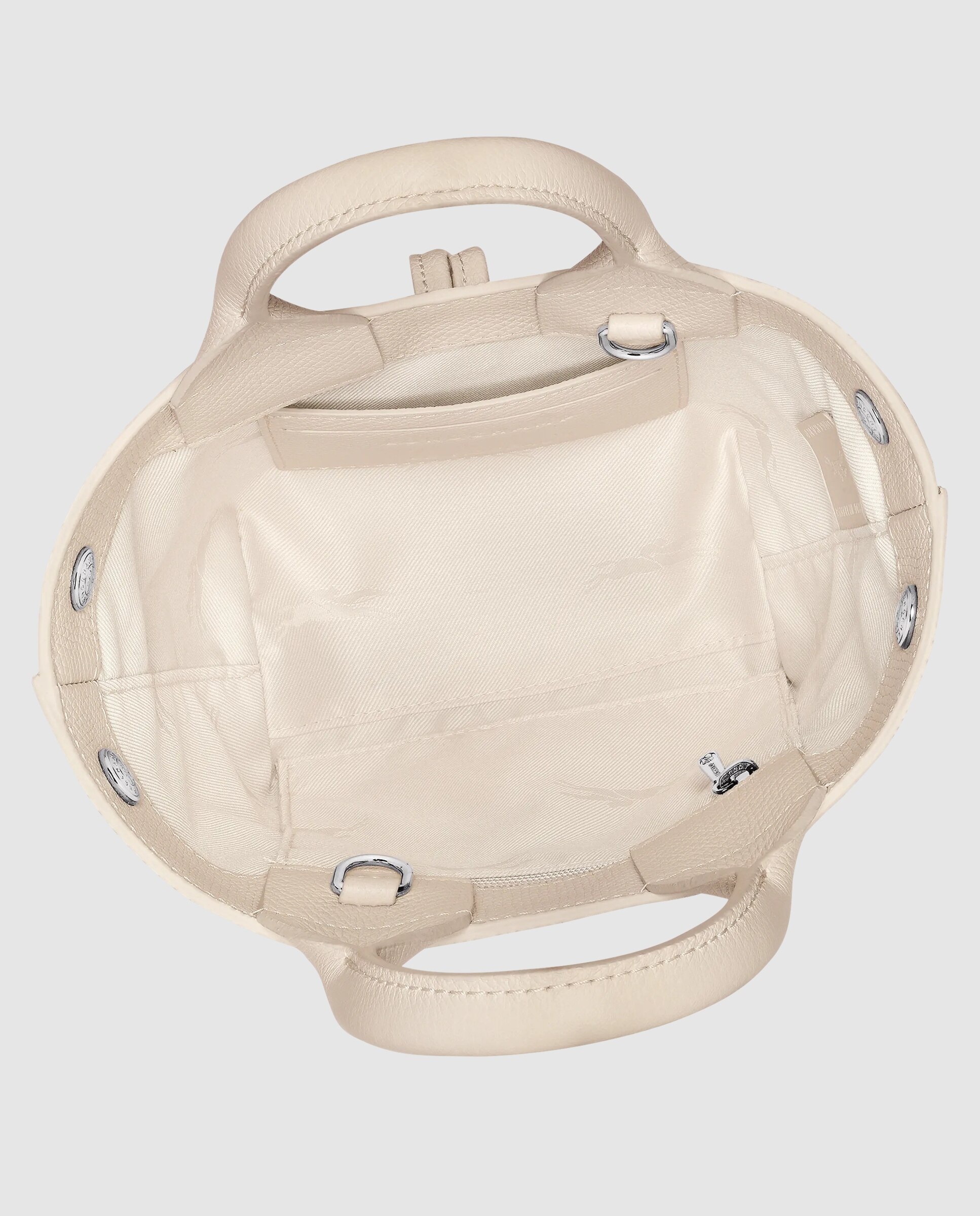 Bolsos de mano de mujer le roseau en talla xs - Longchamp - Beige / Blanco Beige / Blanco-3