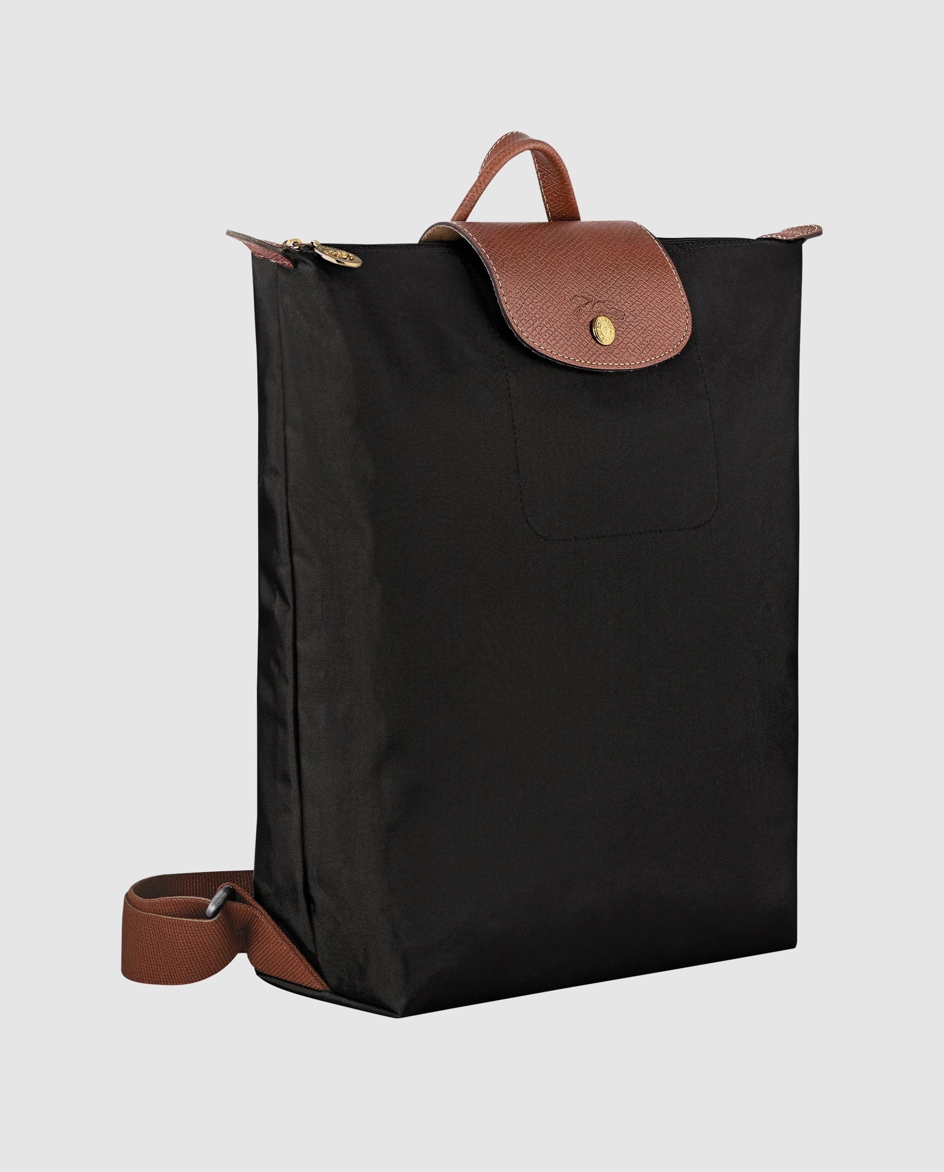 Mochilas de mujer le pliage original en talla m - Longchamp - Negro Negro-3