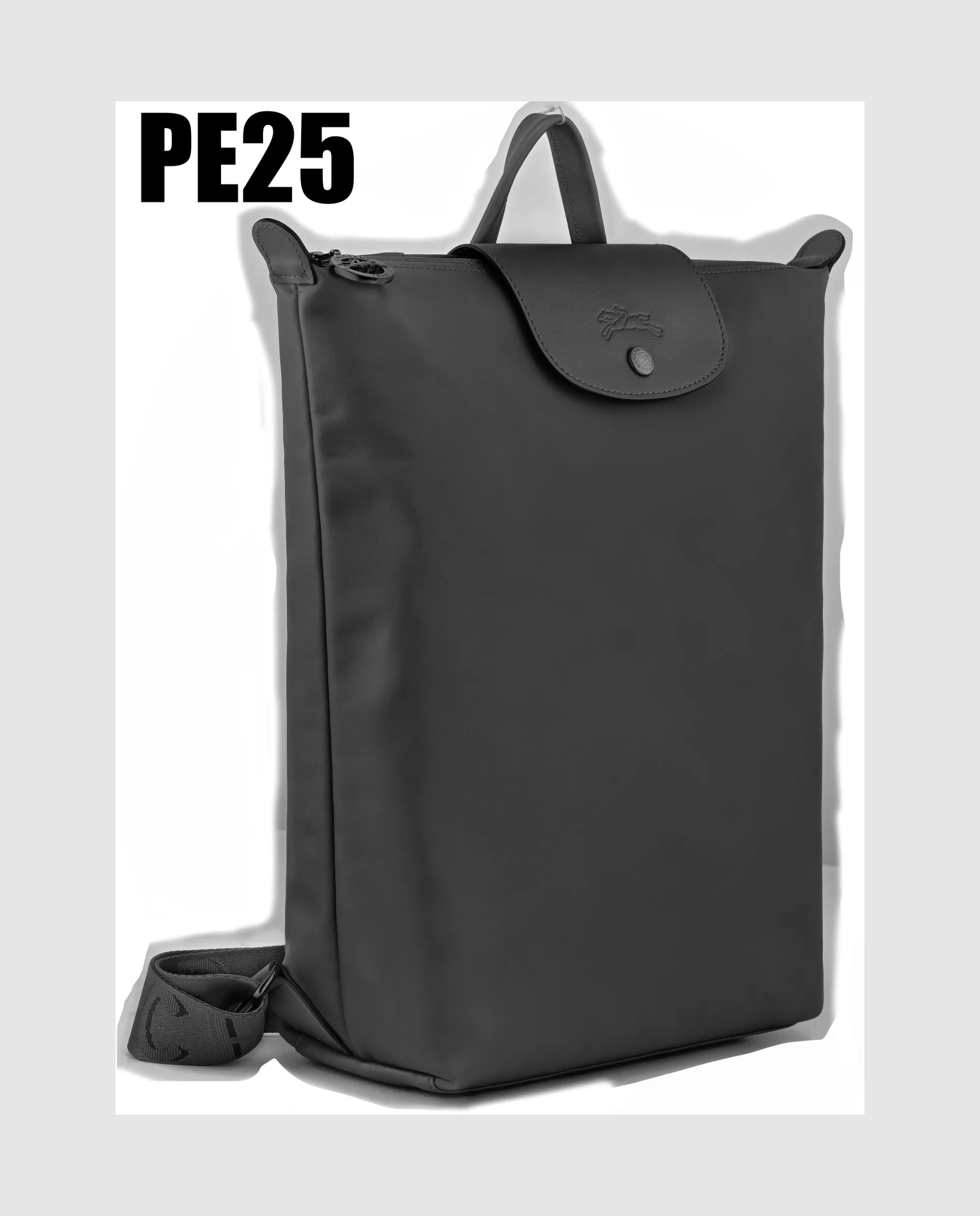 Mochilas de mujer le pliage xtra en talla m - Longchamp - Negro Negro-3