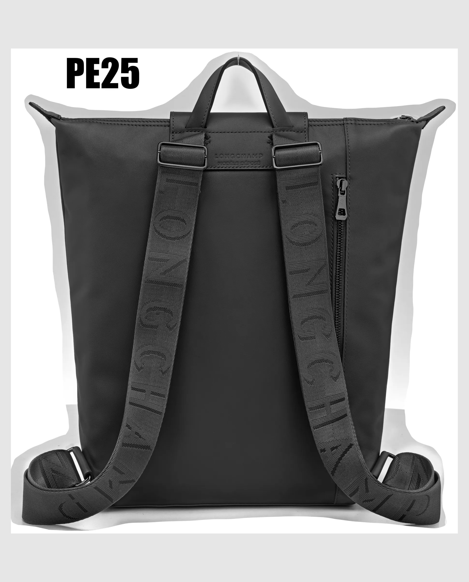Mochilas de mujer le pliage xtra en talla m - Longchamp - Negro Negro-4