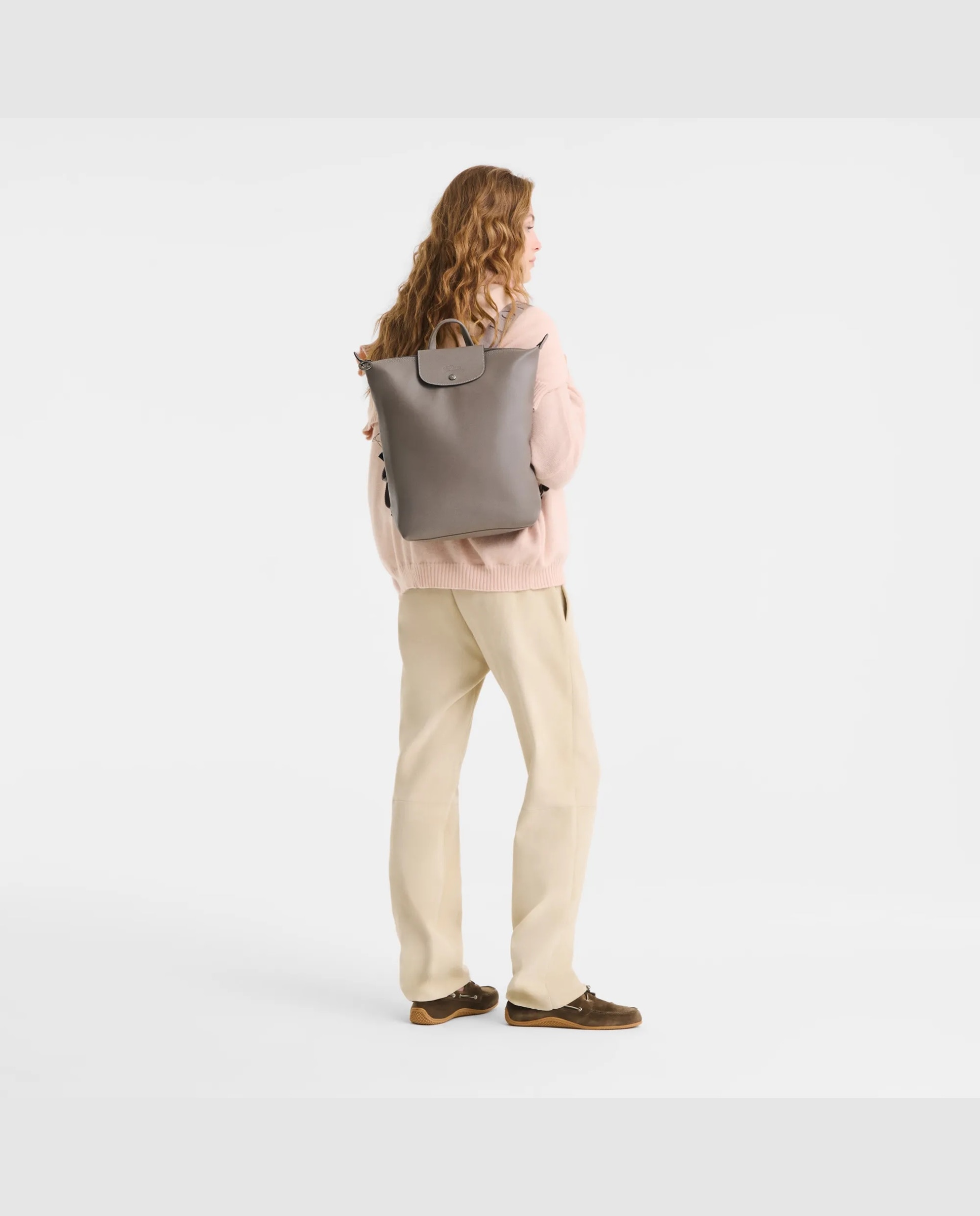 Mochilas de mujer le pliage xtra en talla m - Longchamp - Gris Gris-2