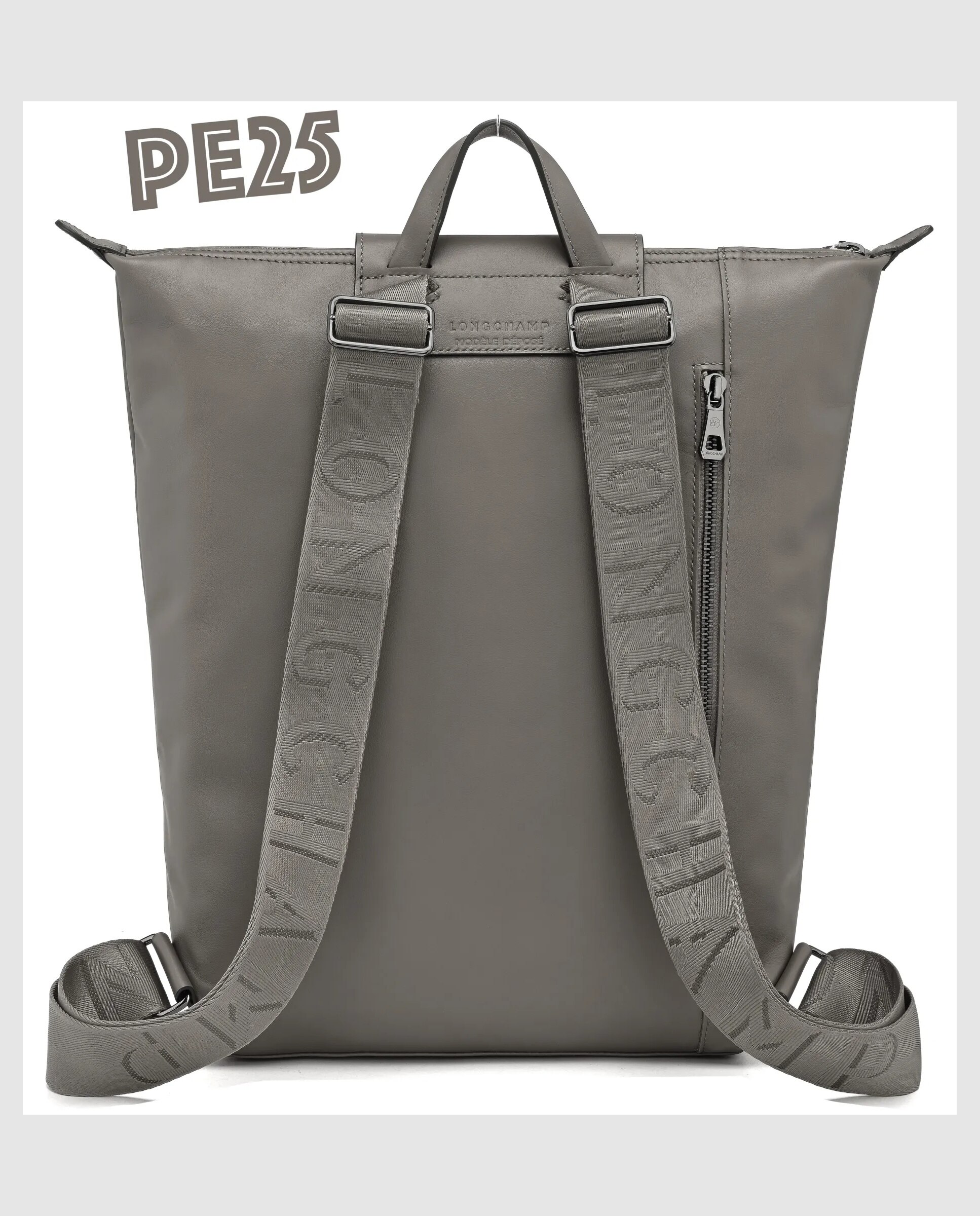 Mochilas de mujer le pliage xtra en talla m - Longchamp - Gris Gris-4