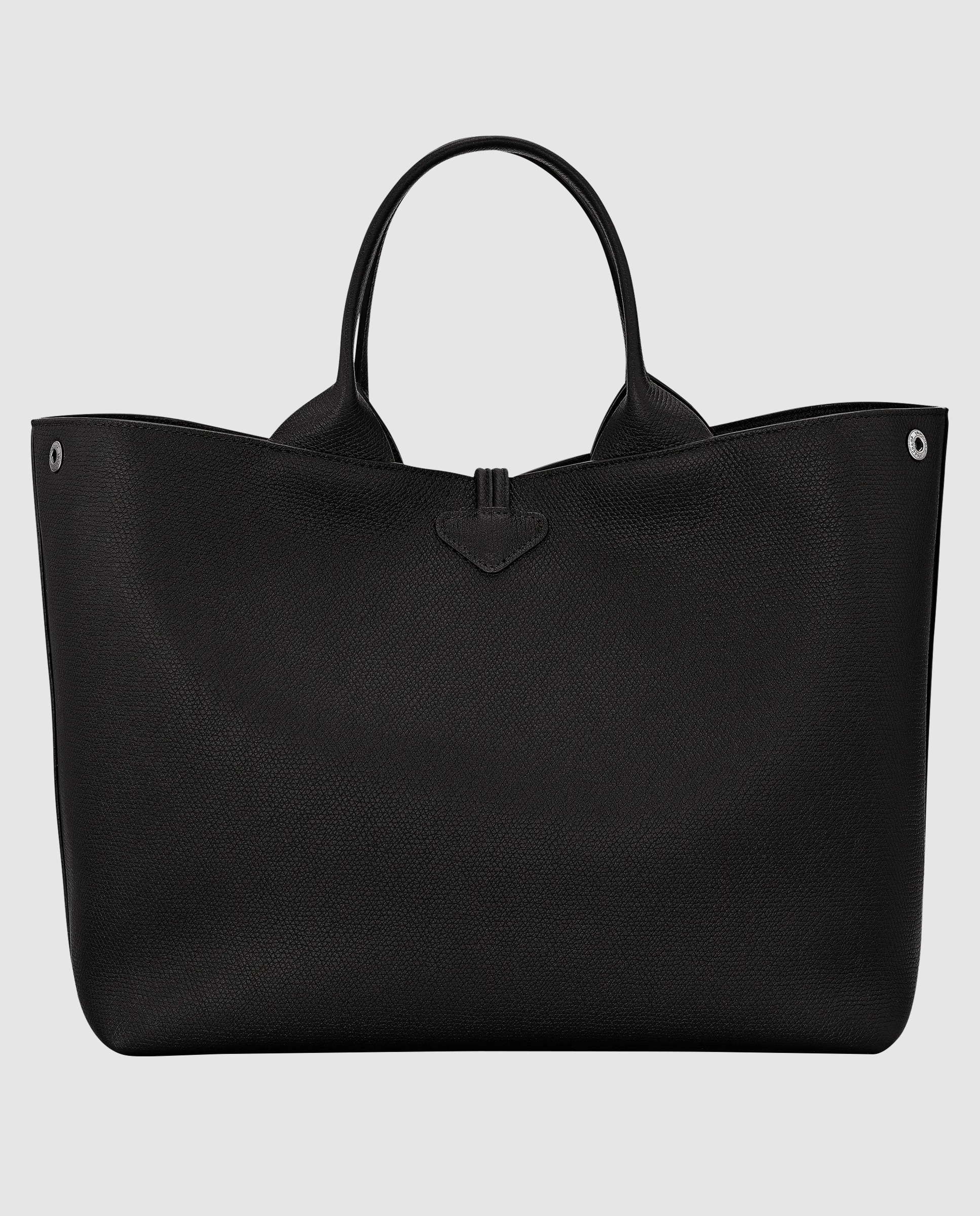 Bolsos de mano de mujer le roseau en talla l - Longchamp - Negro Negro-4
