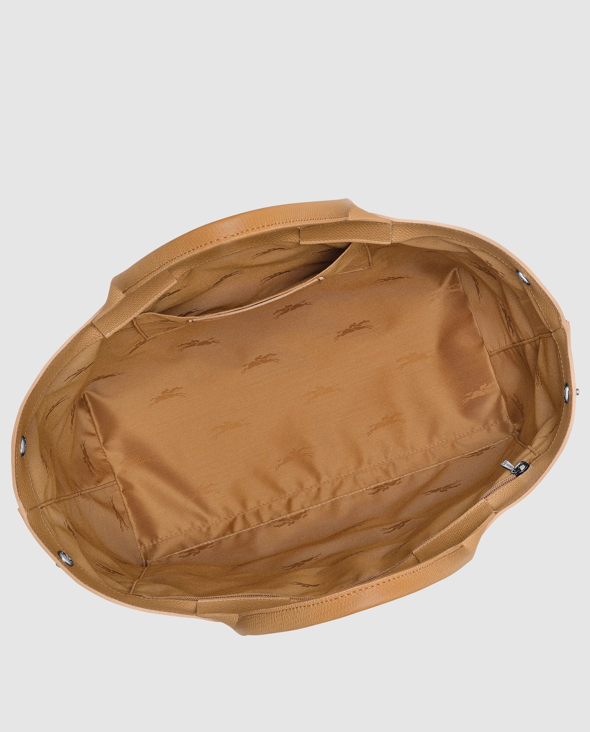 Bolsos de mano de mujer le roseau en talla l - Longchamp - Marrón claro Marrón claro-4