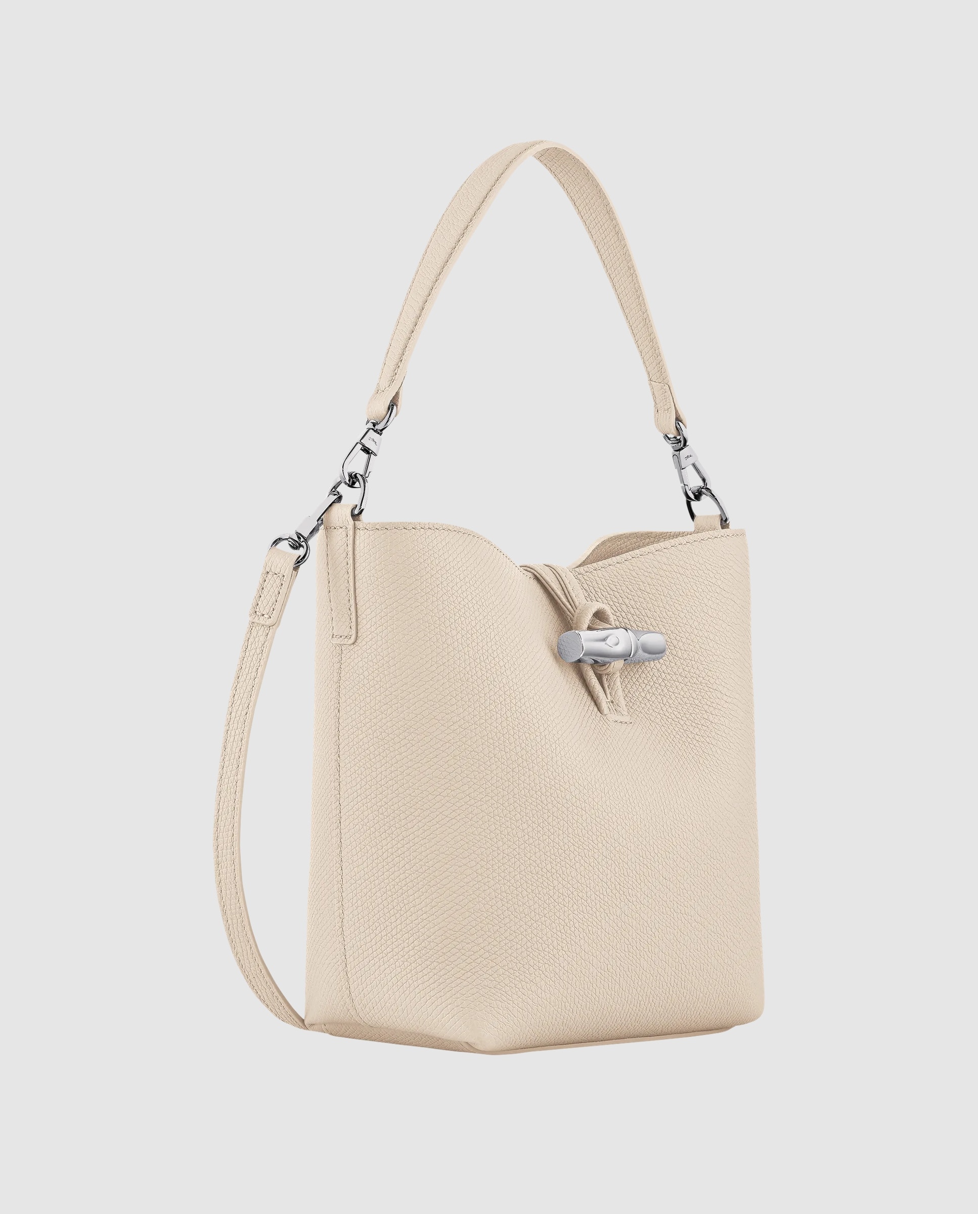 Bandolera de mujer le roseau en talla xs - Longchamp - Blanco Blanco-3
