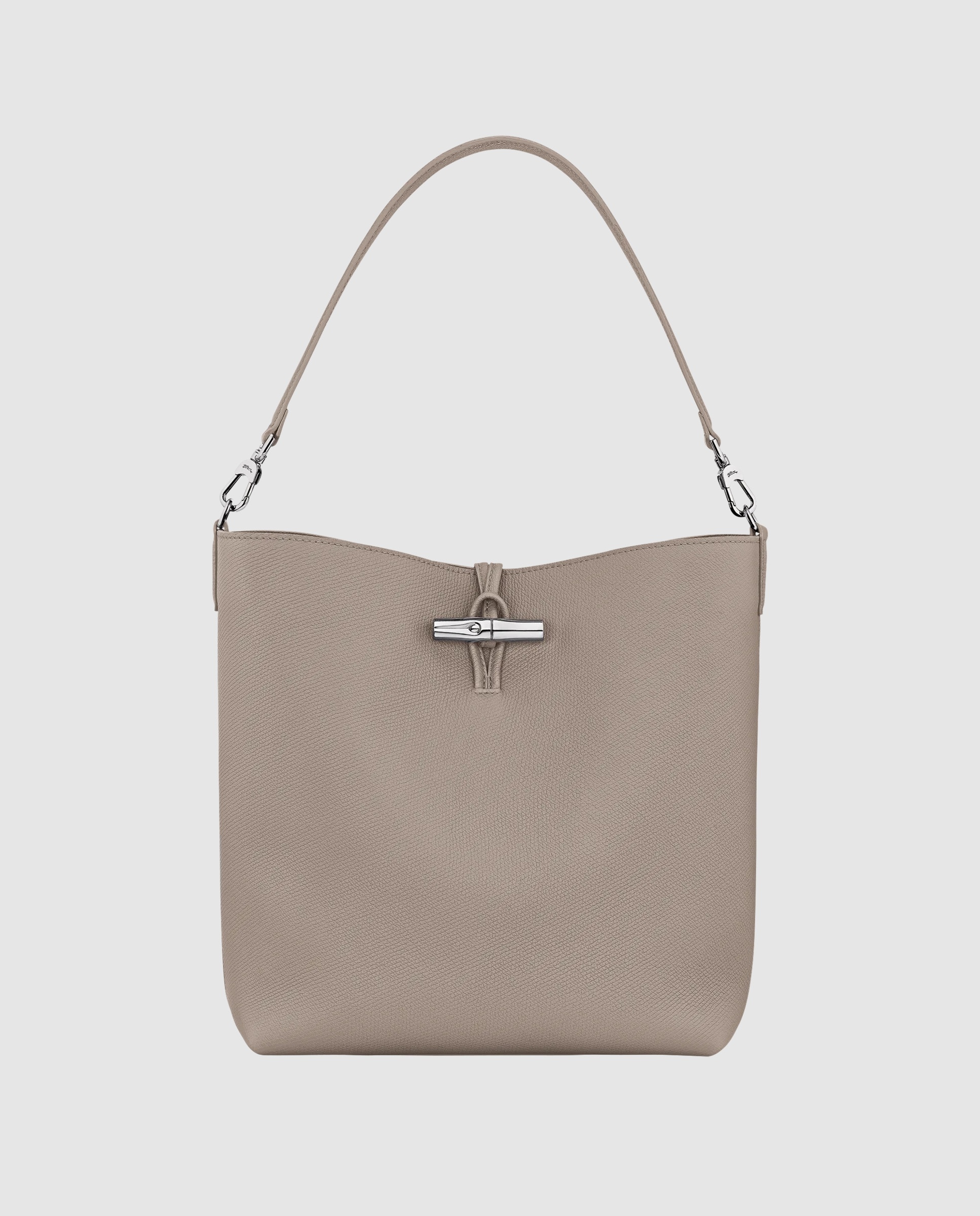 Imagen 1 de Bolsos de hombro de mujer le roseau en talla m - Longchamp - Gris claro Gris claro