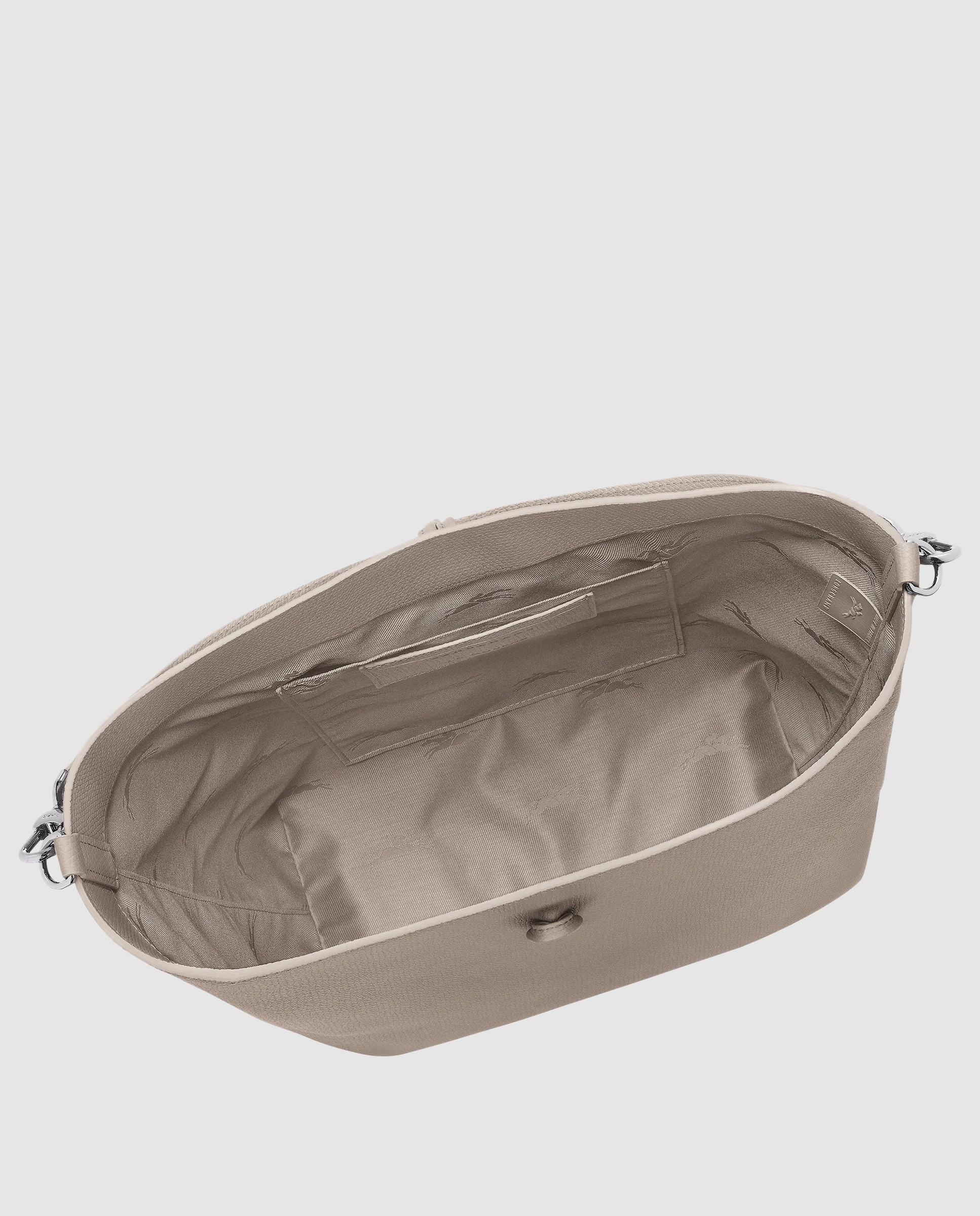 Imagen 5 de Bolsos de hombro de mujer le roseau en talla m - Longchamp - Gris claro Gris claro