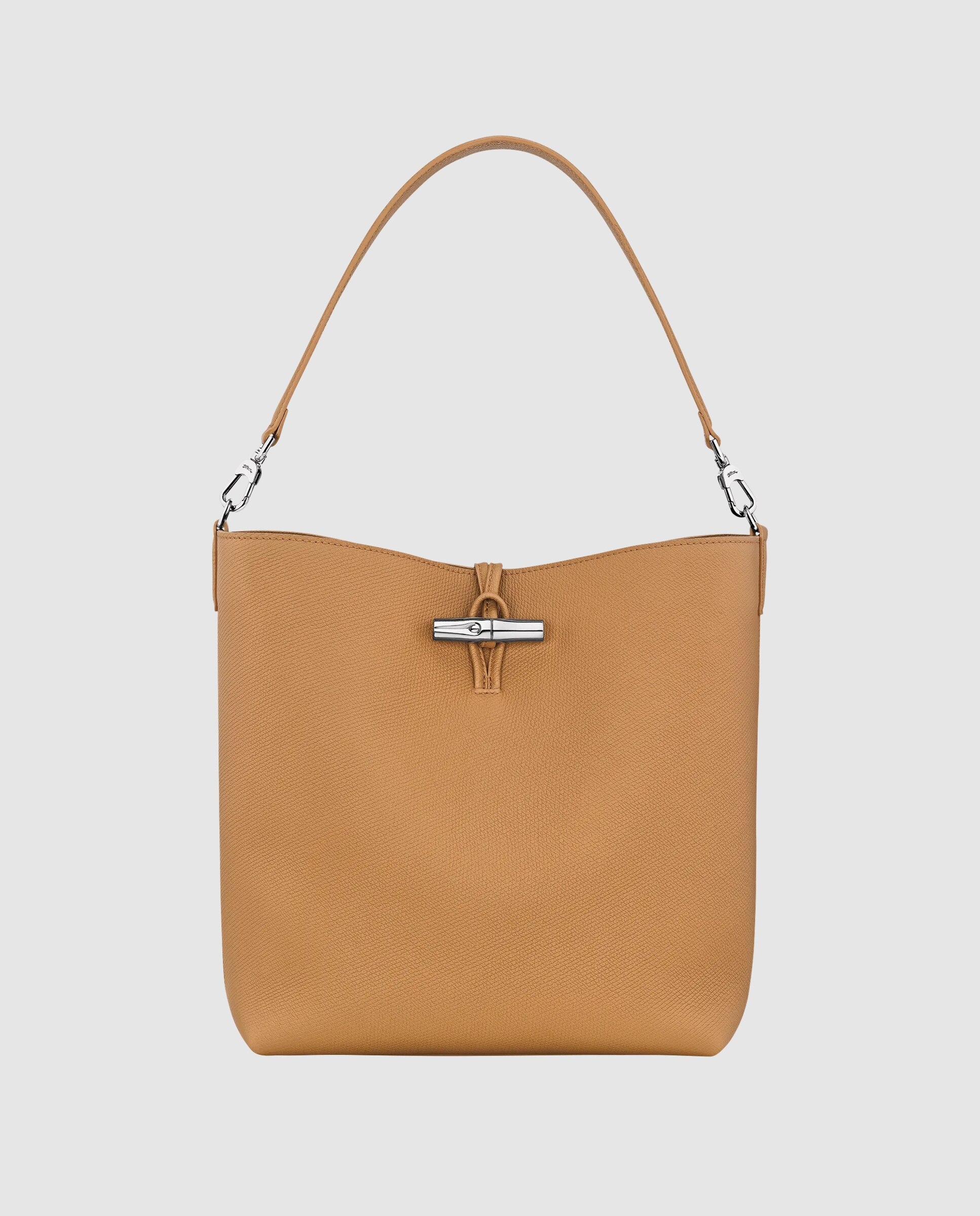 Imagen 1 de Bolsos de hombro de mujer le roseau en talla m - Longchamp - Marrón claro Marrón claro