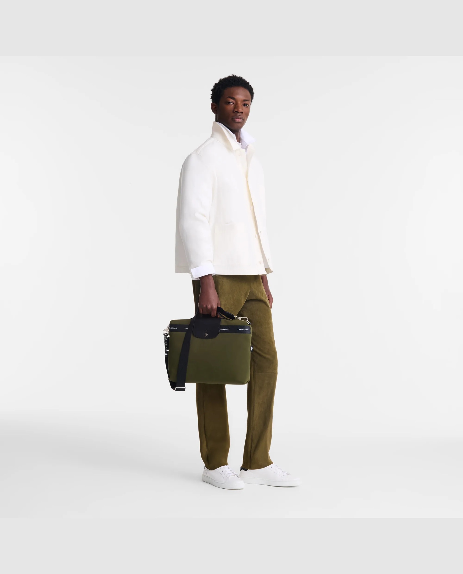 Portadocumento de mujer le pliage energy - Longchamp - Verde Verde-2