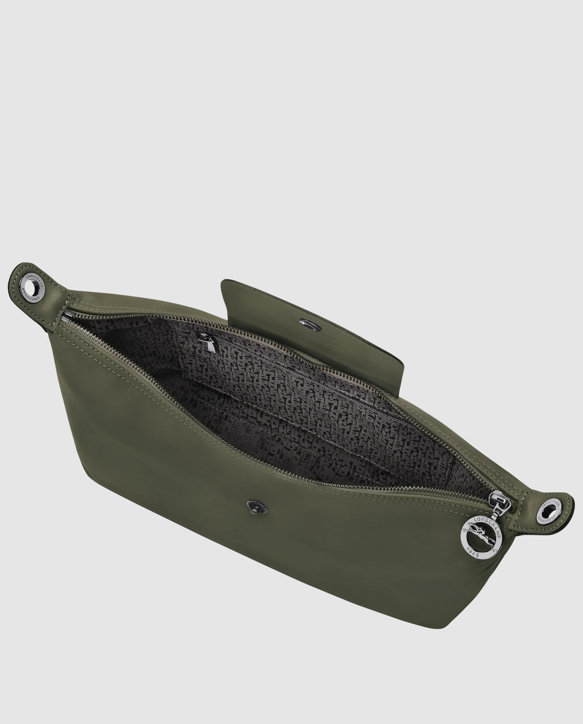 Bolso de hombro de mujer le pliage xtra en talla m - Longchamp - Verde Verde-5