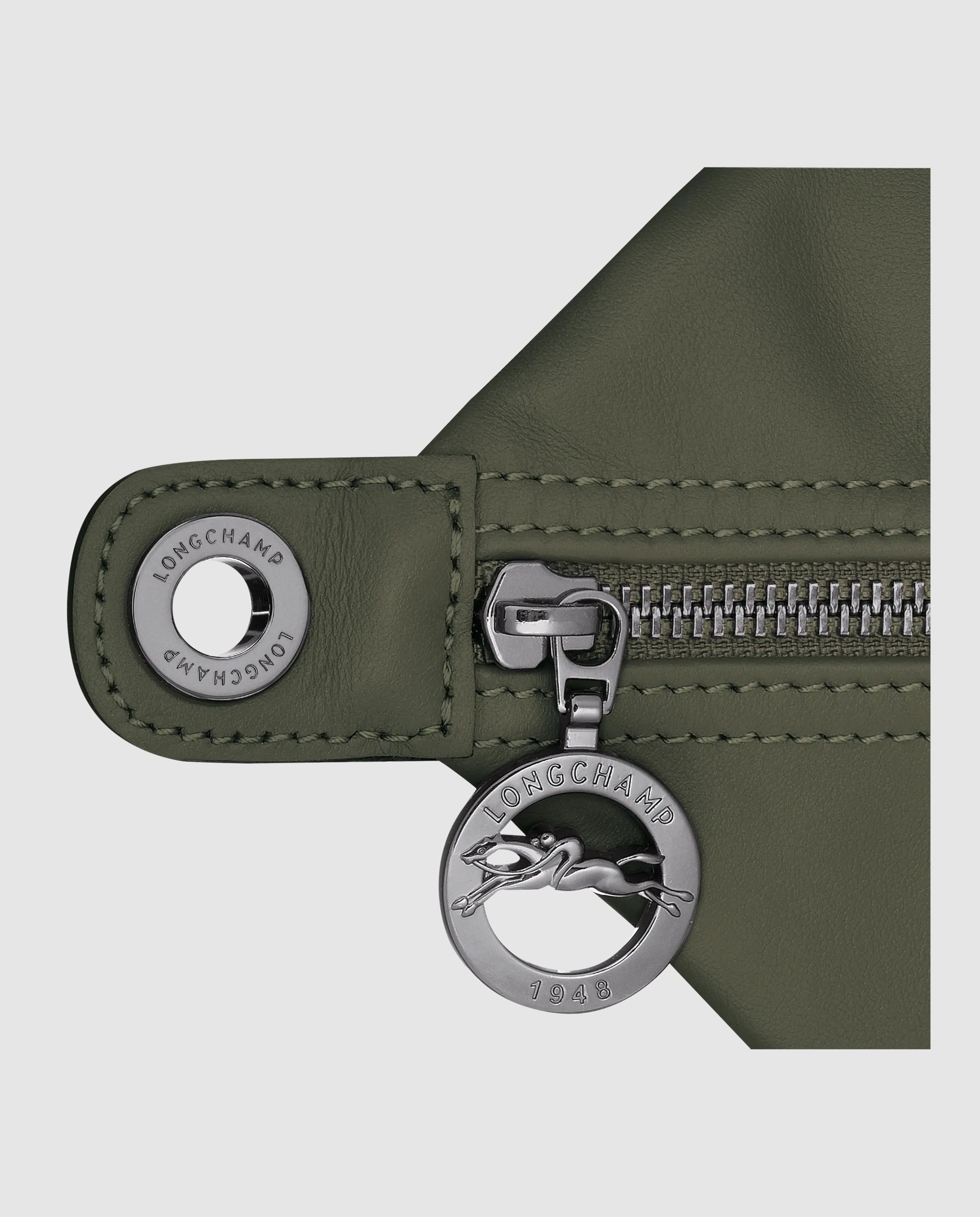 Bolso de hombro de mujer le pliage xtra en talla m - Longchamp - Verde Verde-6