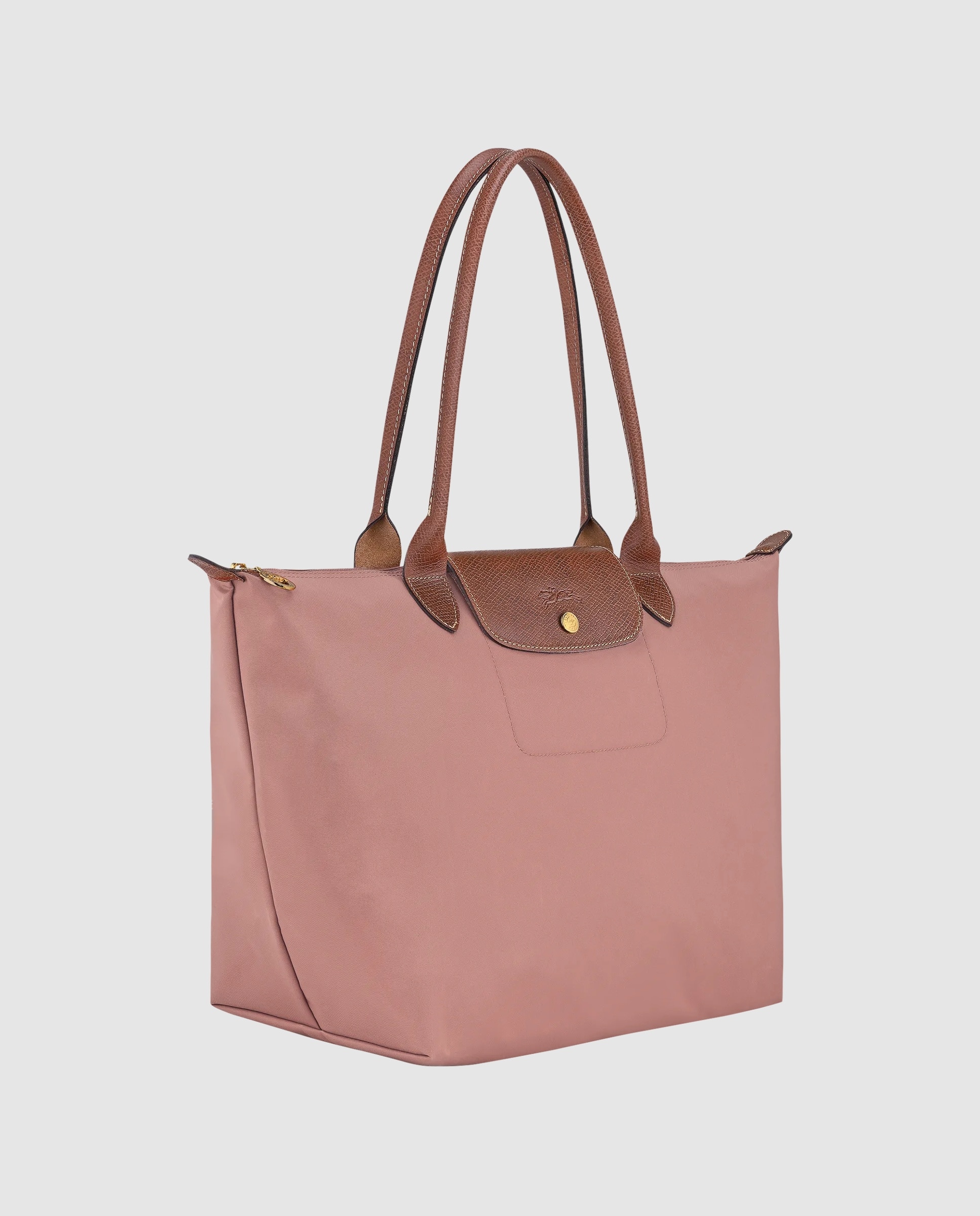 Bolsos de hombro de mujer le pliage original en talla l - Longchamp - Rosa Rosa-3