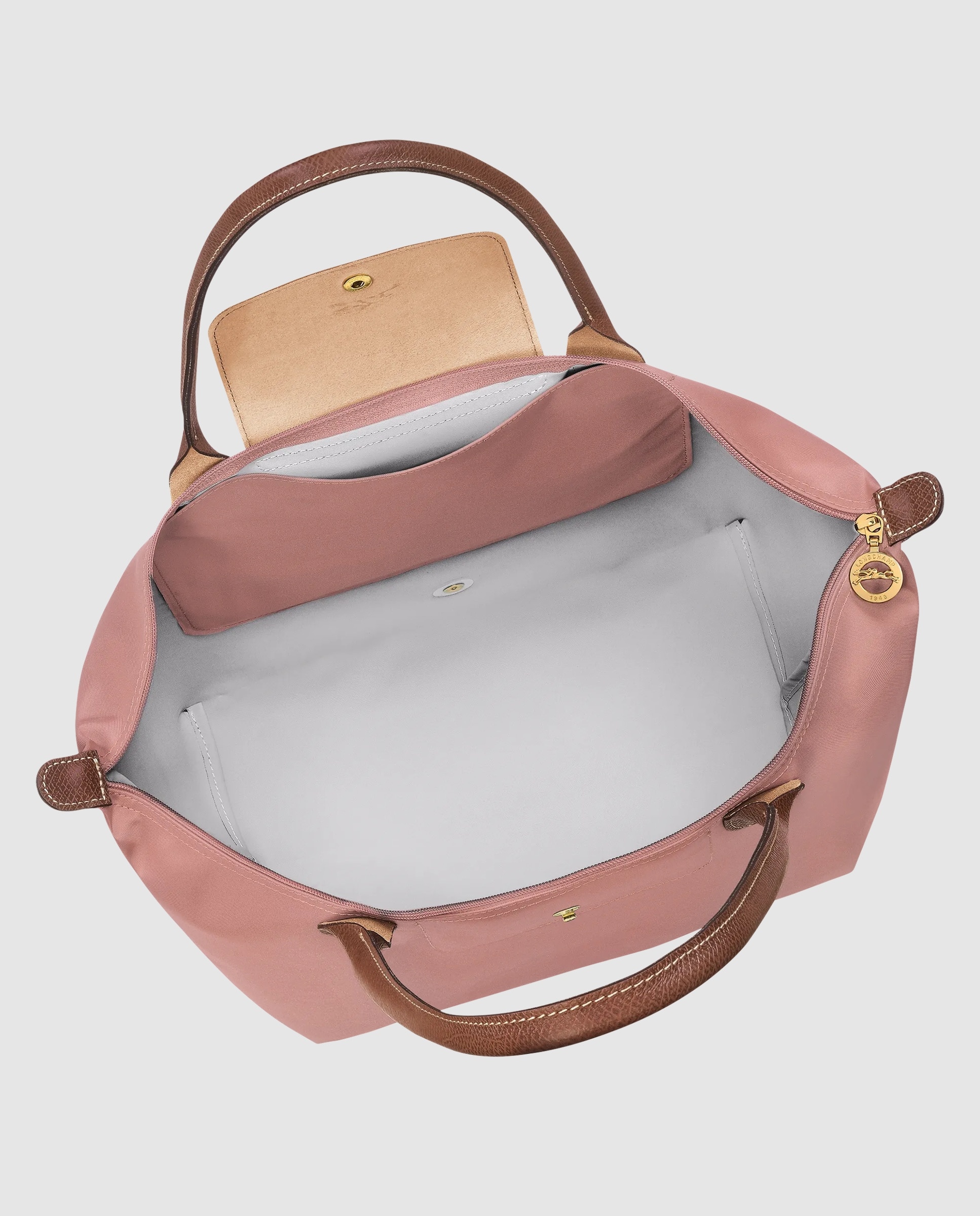 Bolsos de hombro de mujer le pliage original en talla l - Longchamp - Rosa Rosa-5
