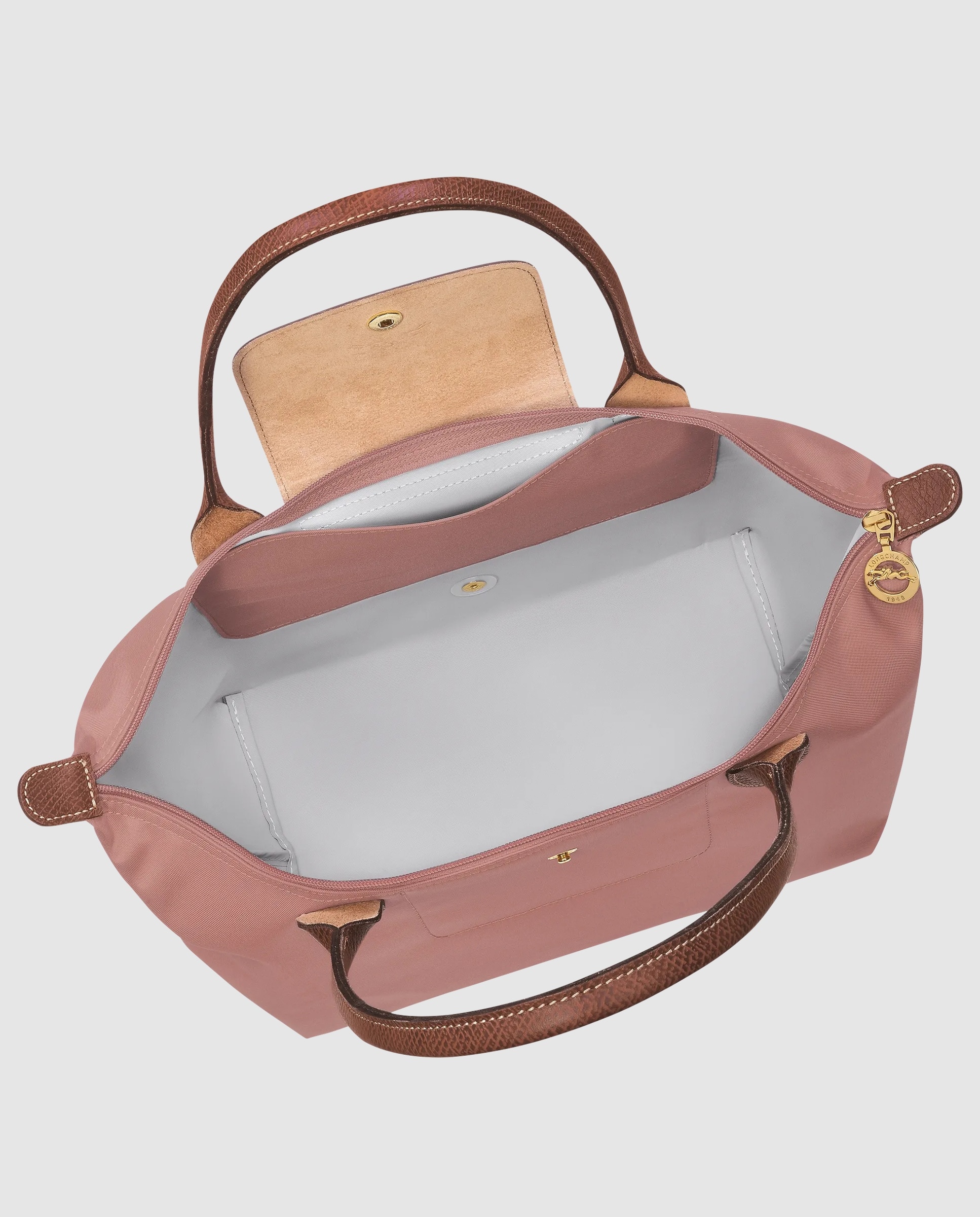 Bolsos de hombro de mujer le pliage original en talla m - Longchamp - Rosa Rosa-5