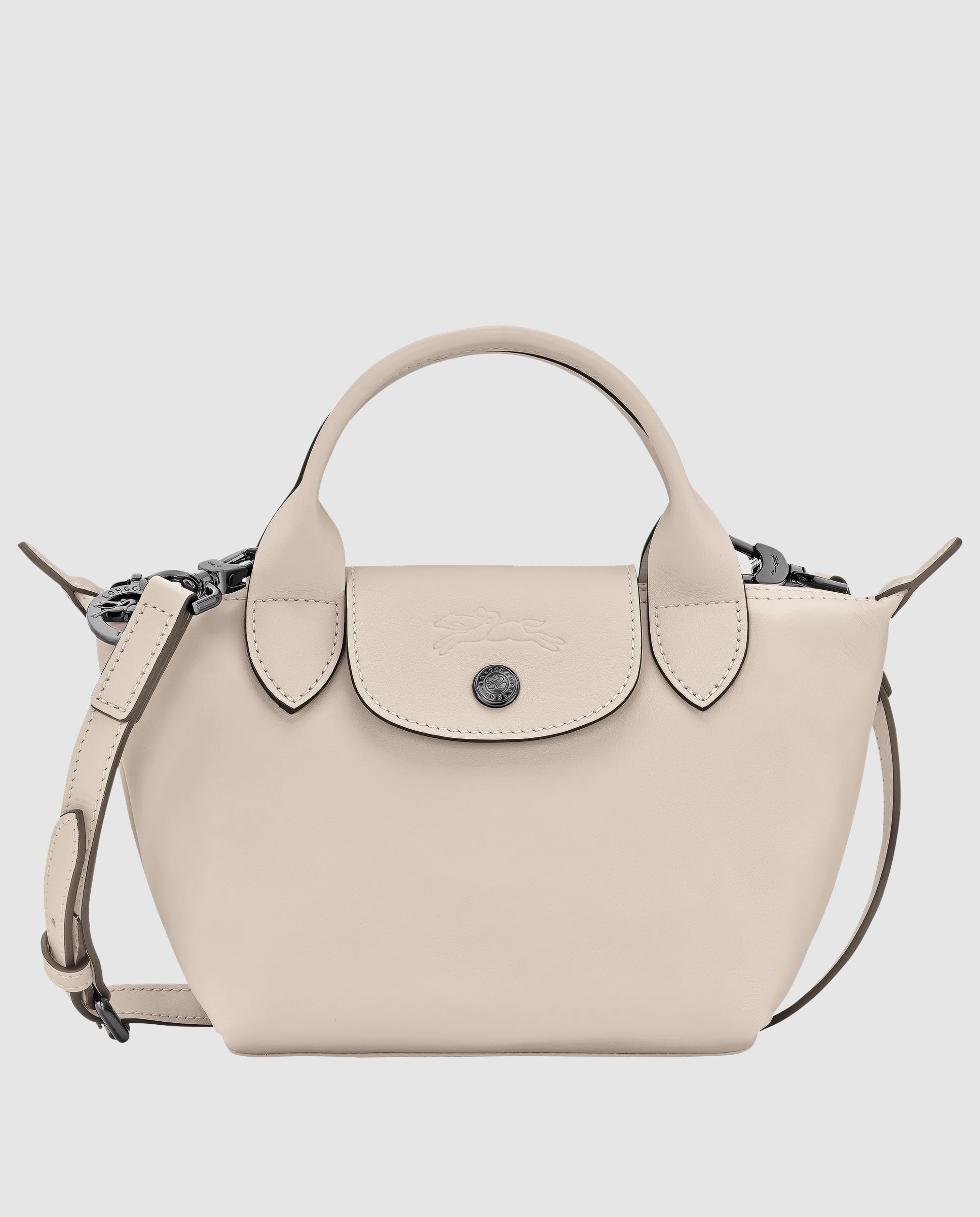Bolso de mano de mujer Le Pliage Xtra en talla XS - Longchamp - Verde claro Blanco-1