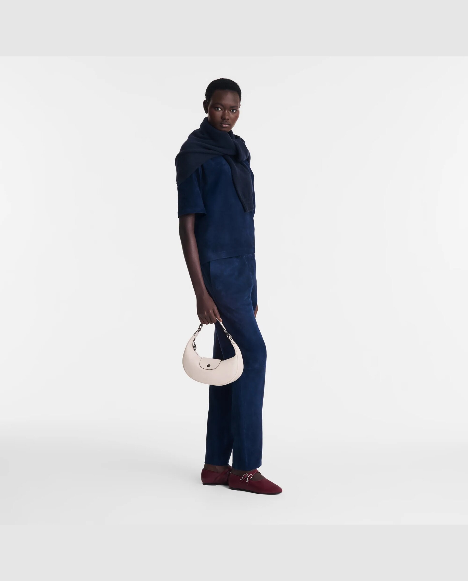 Bolso de hombro de mujer le pliage xtra en talla s - Longchamp - Blanco Blanco-2