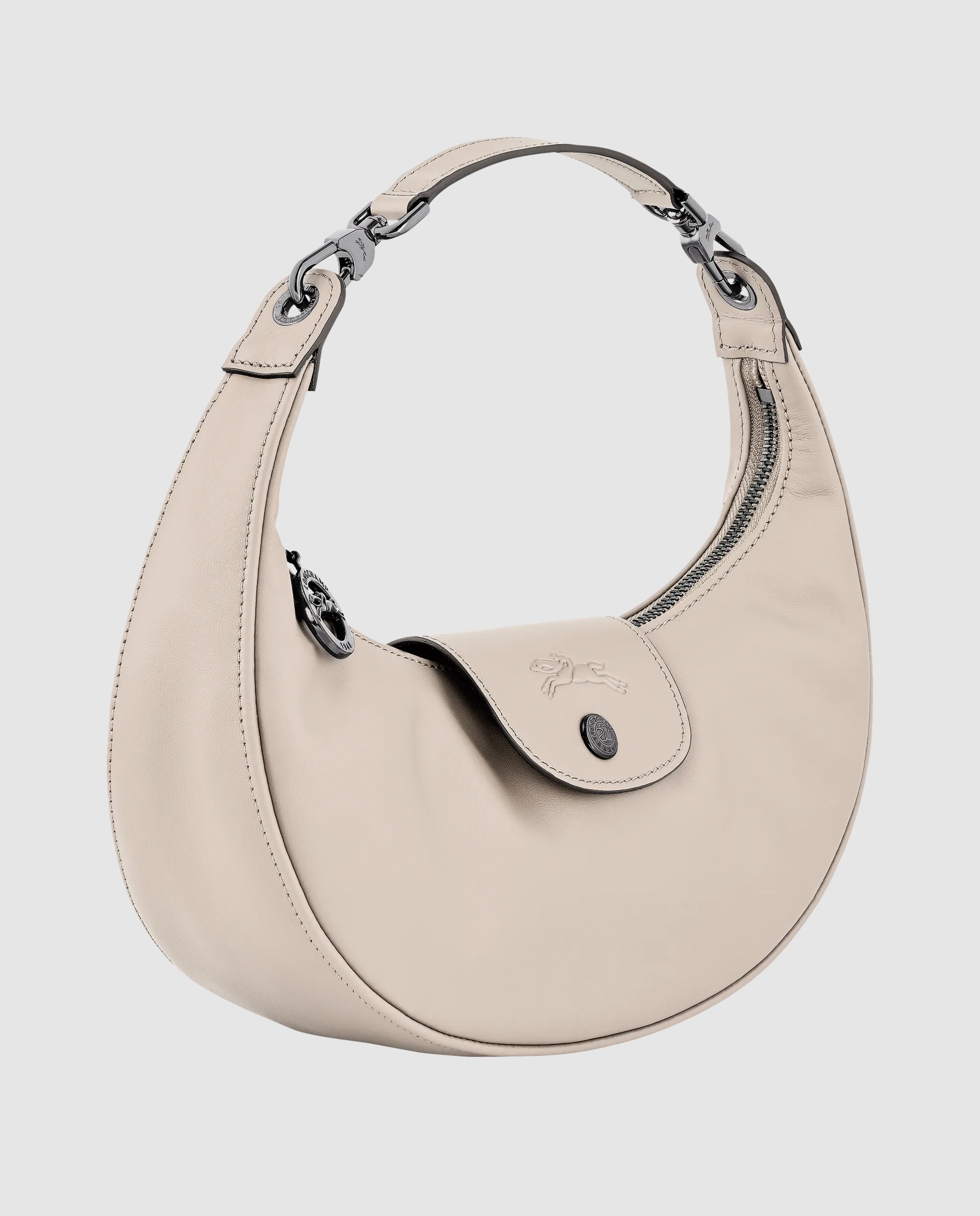 Bolso de hombro de mujer le pliage xtra en talla s - Longchamp - Blanco Blanco-3