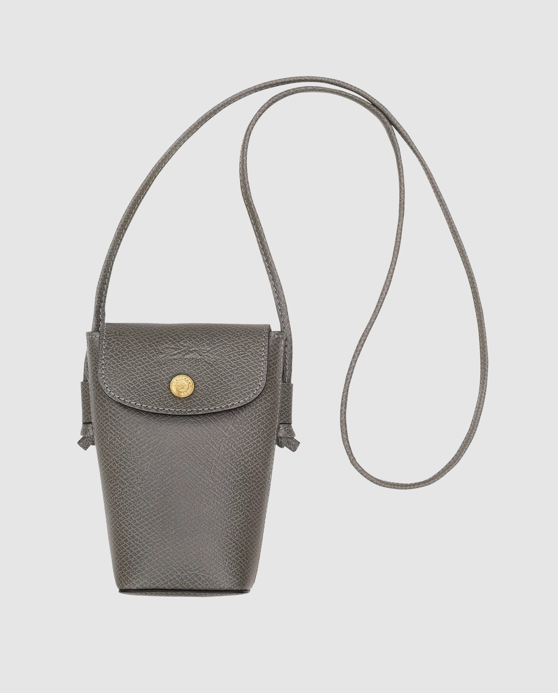 Bolso para móvil de mujer épure - Longchamp - Gris Gris-1