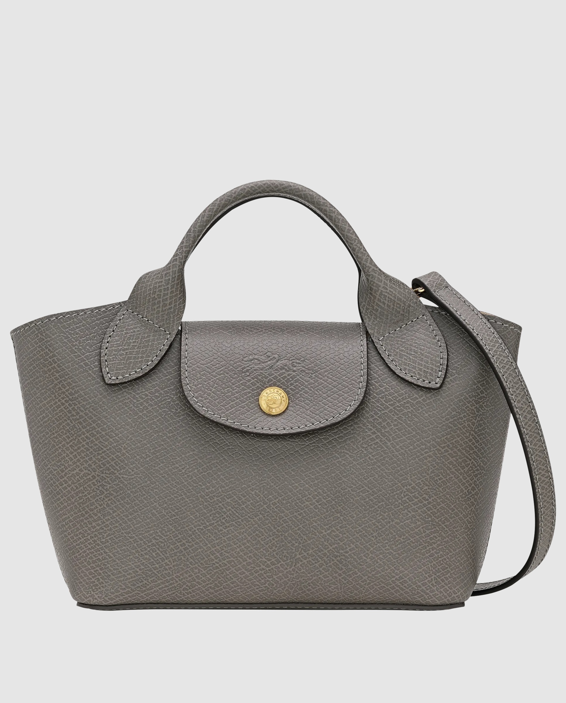 Bandolera de mujer épure en talla xs - Longchamp - Gris Gris-1