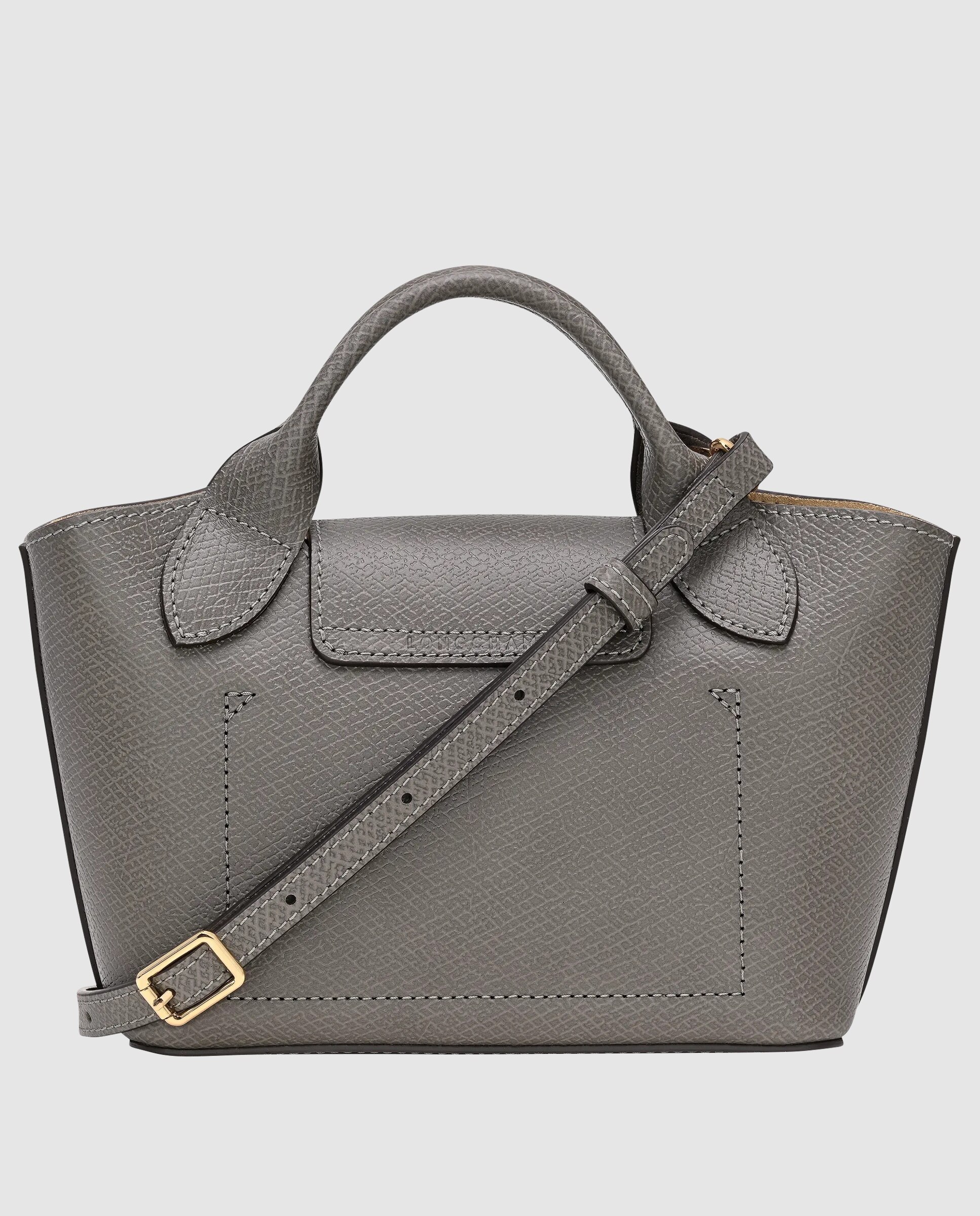Bandolera de mujer épure en talla xs - Longchamp - Gris Gris-4