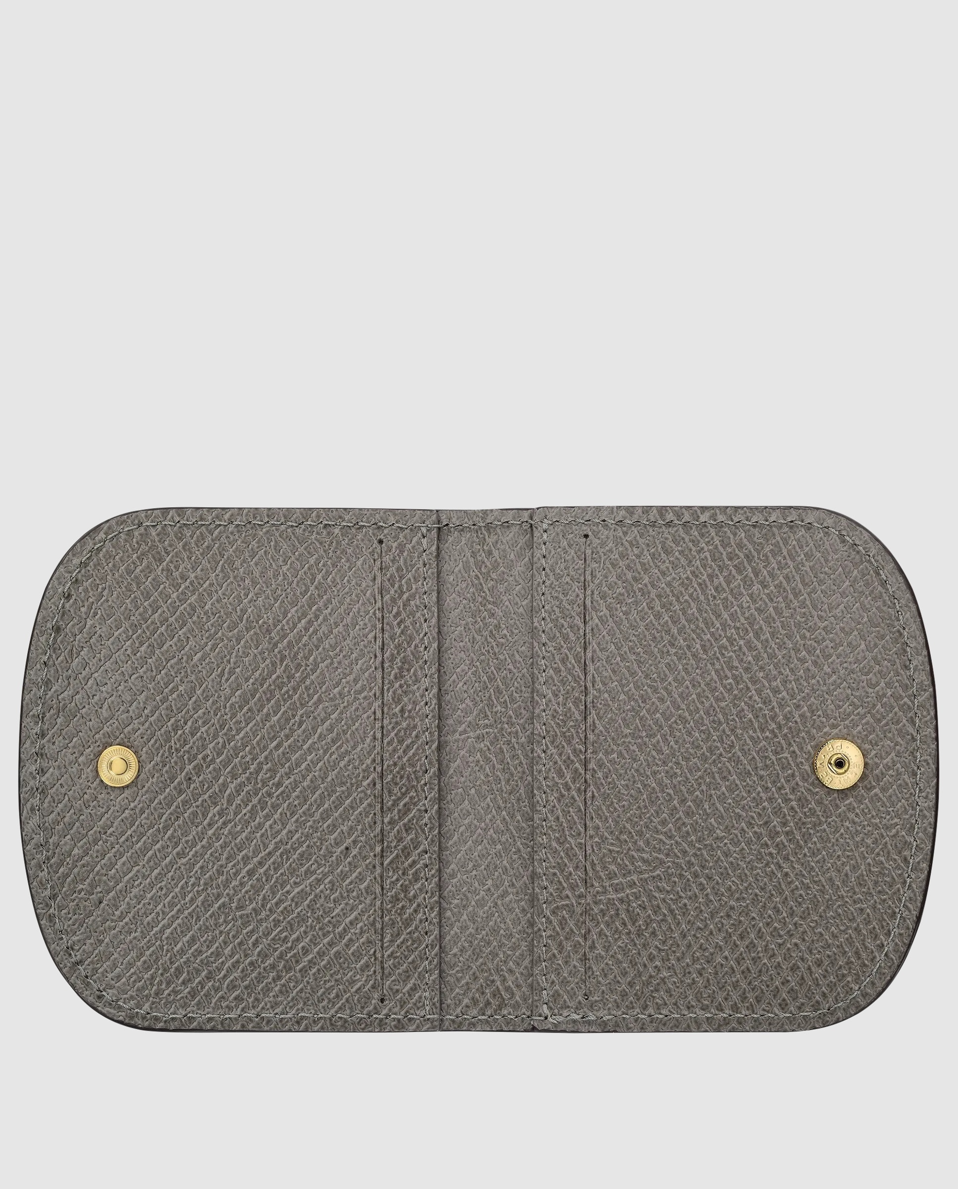 Tarjeteros de mujer épure - Longchamp - Gris Gris-2