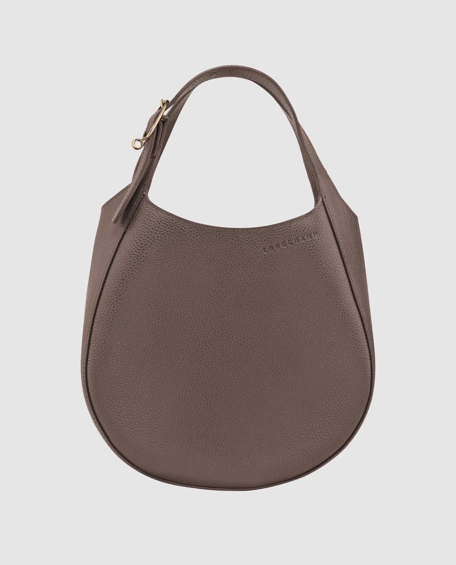 Bolsos de mano de mujer le foulonné en talla s - Longchamp - Gris claro Gris claro-1