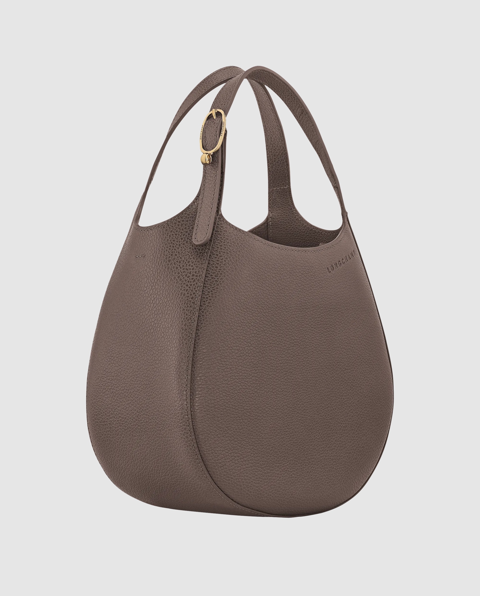 Bolsos de mano de mujer le foulonné en talla s - Longchamp - Gris claro Gris claro-3