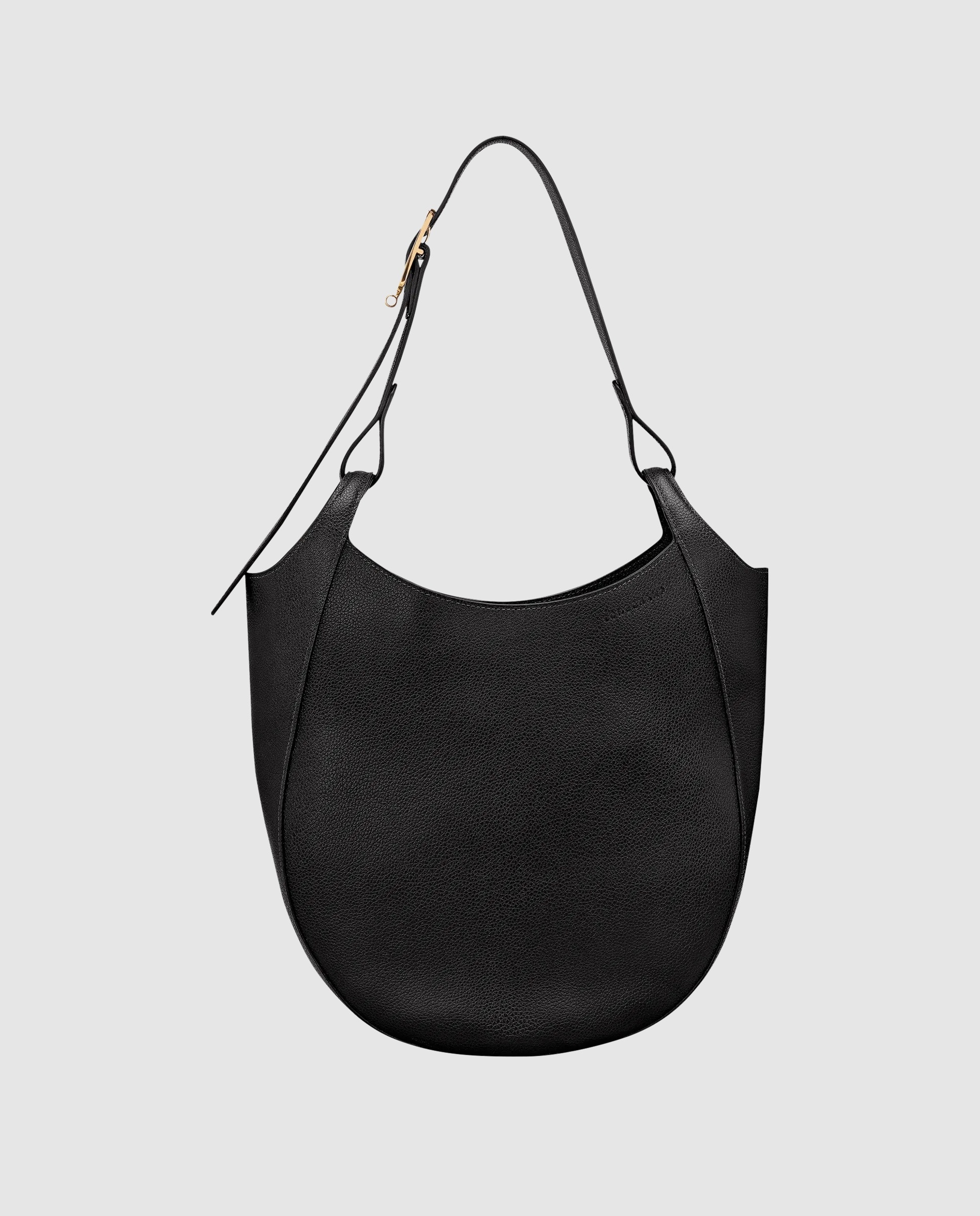Bolsos de hombro de mujer le foulonné en talla l - Longchamp - Negro Negro-1