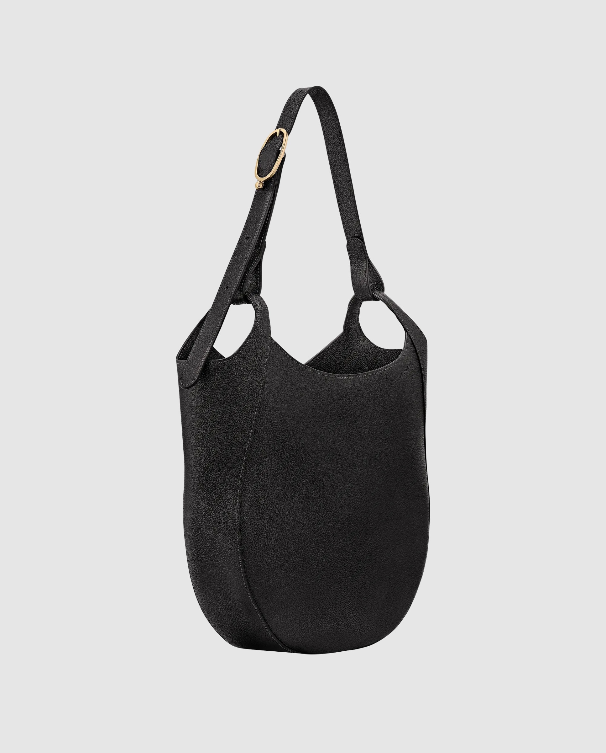 Bolsos de hombro de mujer le foulonné en talla l - Longchamp - Negro Negro-3