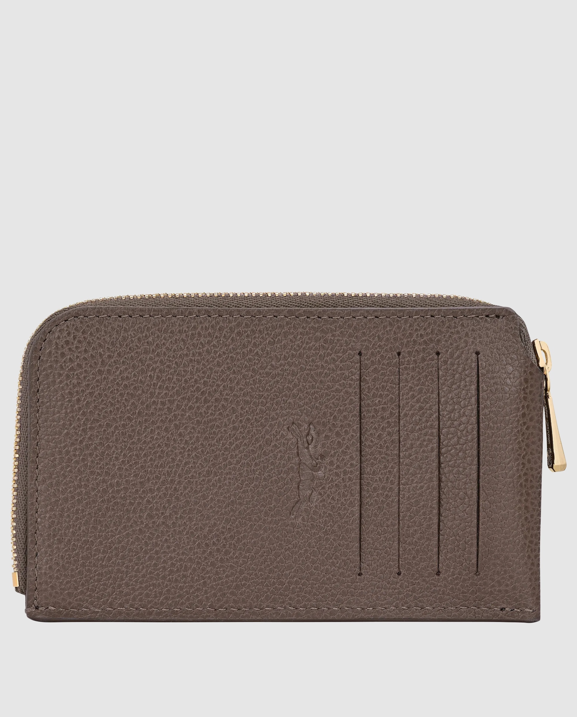 Tarjeteros de mujer le foulonné - Longchamp - Natural Natural-2
