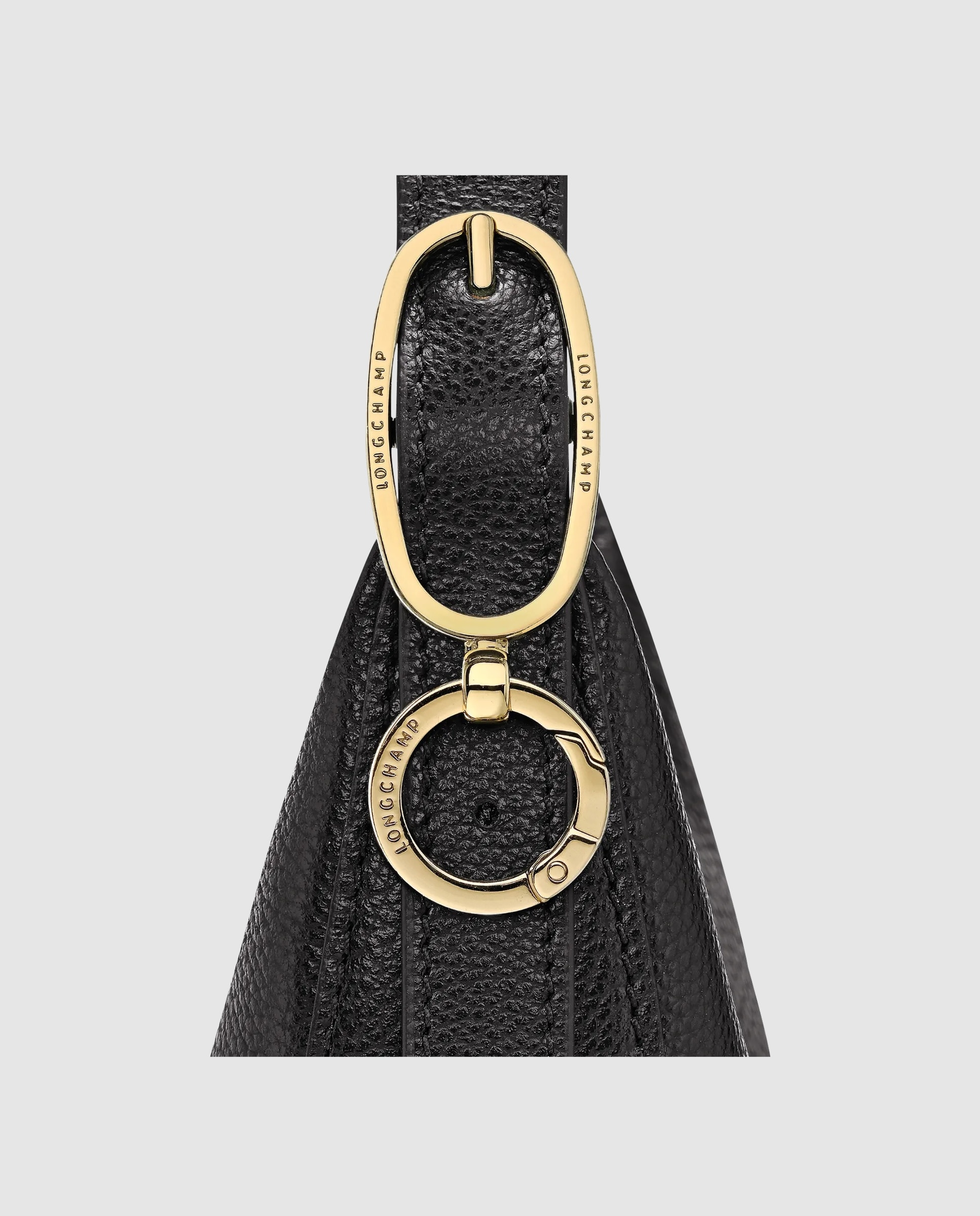Bandolera de mujer Le Foulonné en talla S - Longchamp - Negro Negro-6